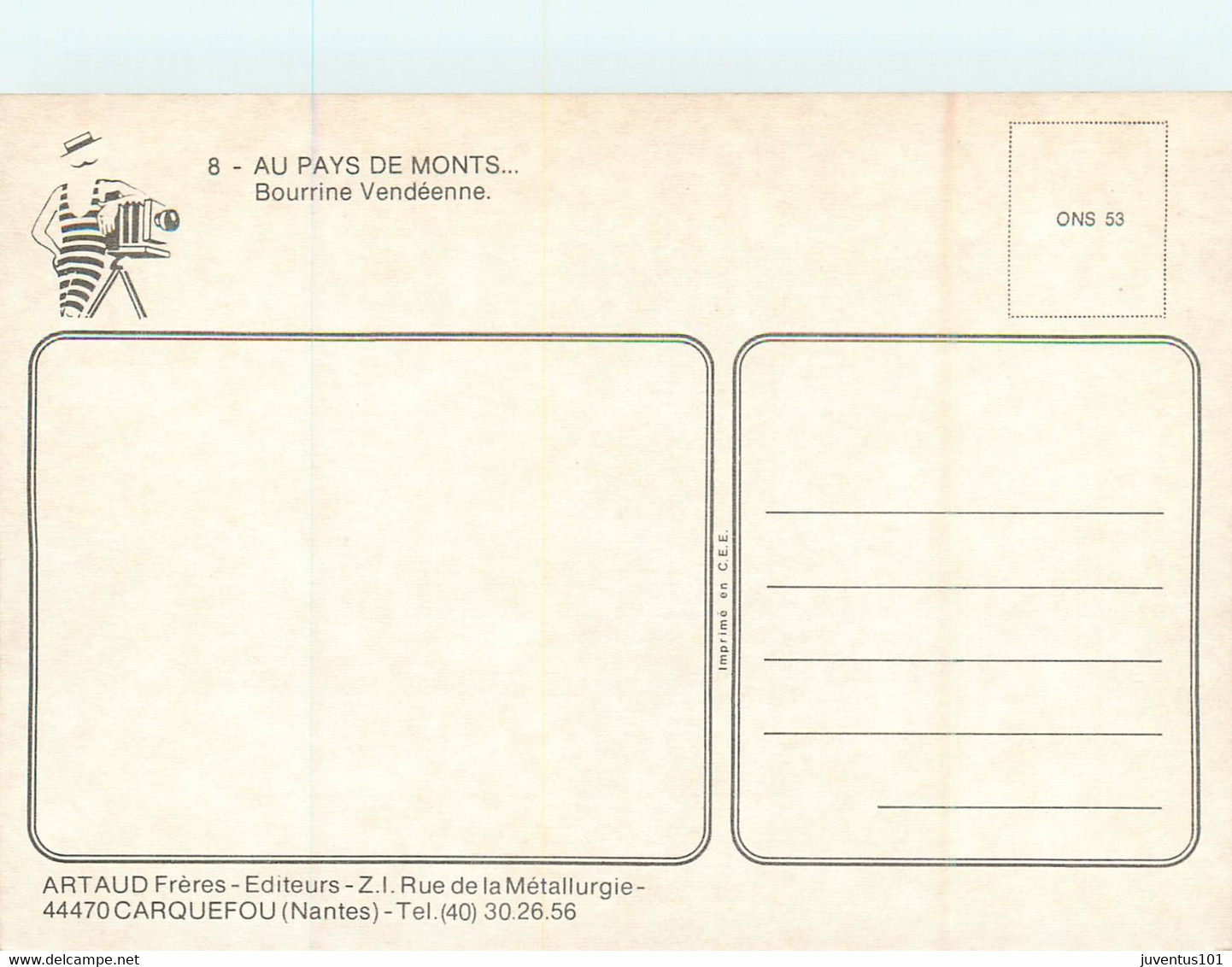 CPSM Bourrine Vendéenne        L791 - Sonstige & Ohne Zuordnung