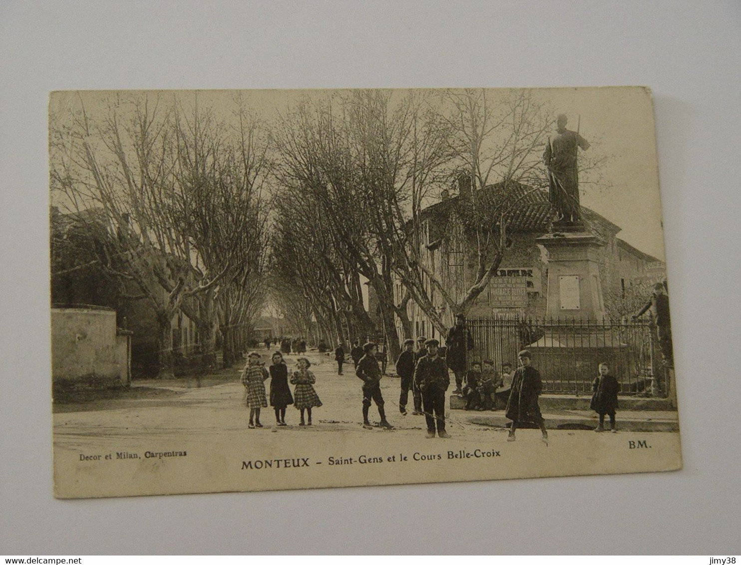 VAUCLUSE-MONTEUX-SAINT GENS ET LE COURS BELLE CROIX ED BM ANIMEE - Monteux