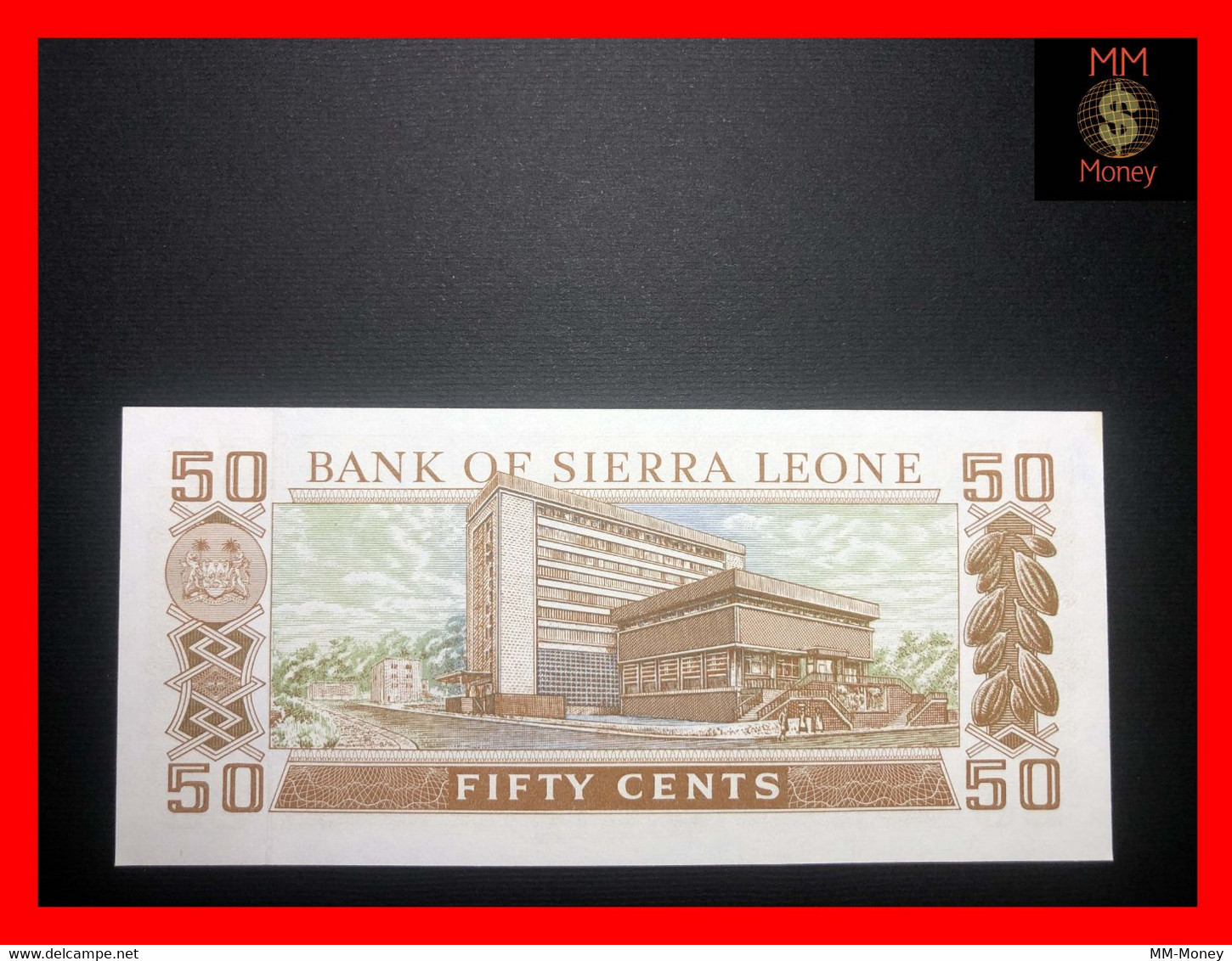 SIERRA LEONE 50 Cents 4.8.1984   P. 4 E  UNC - Sierra Leone