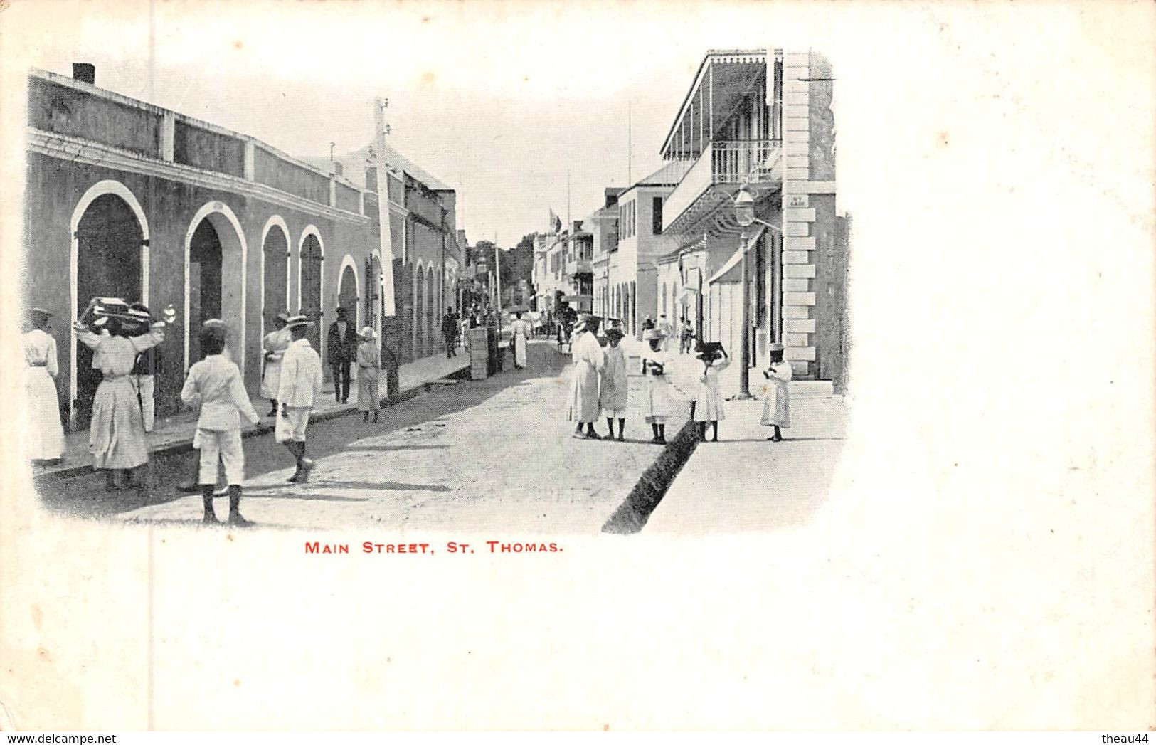 ¤¤   ANTILLES   -   ILES VIERGES   -  Main Street   -  Saint-Thomas    -   ¤¤ - Virgin Islands, US