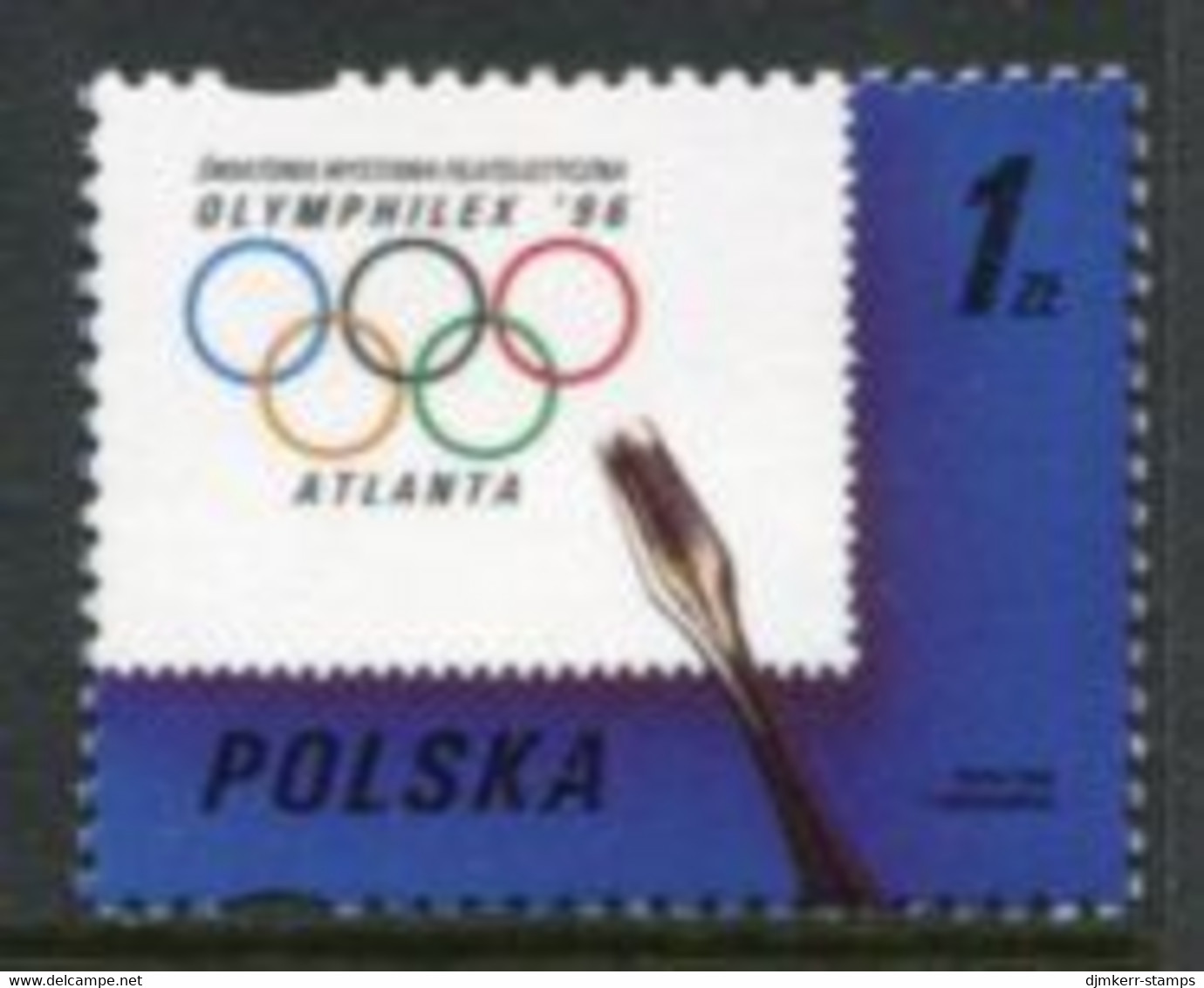 POLAND 1996 OLYMPHILEX Philatelic Exhibition  MNH / **.  Michel 3604 - Unused Stamps