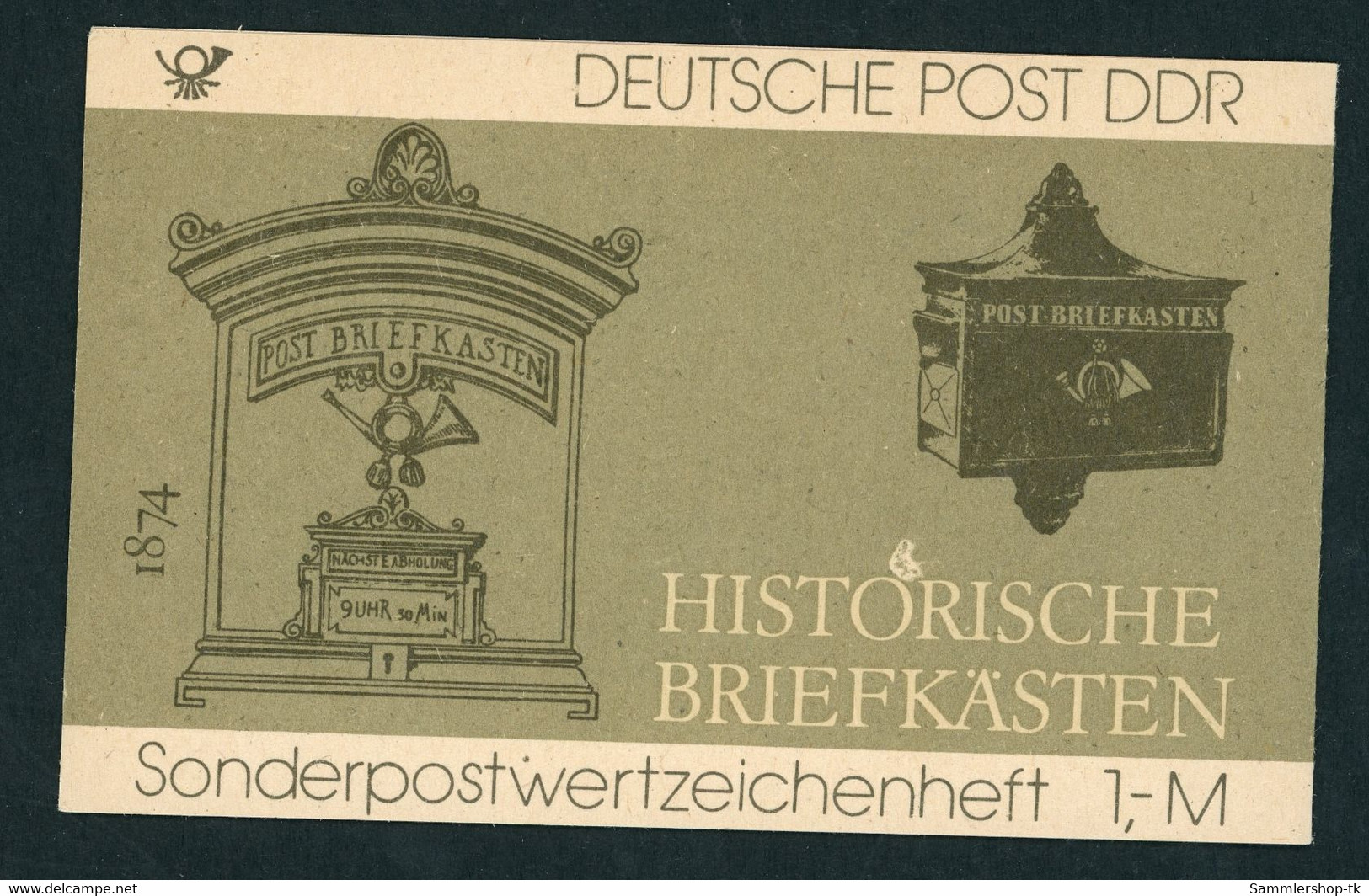 DDR Sonder Markenheftchen Michel Nummer SMHD22a Postfrisch Mit Mi.Nr. 2953 - Markenheftchen