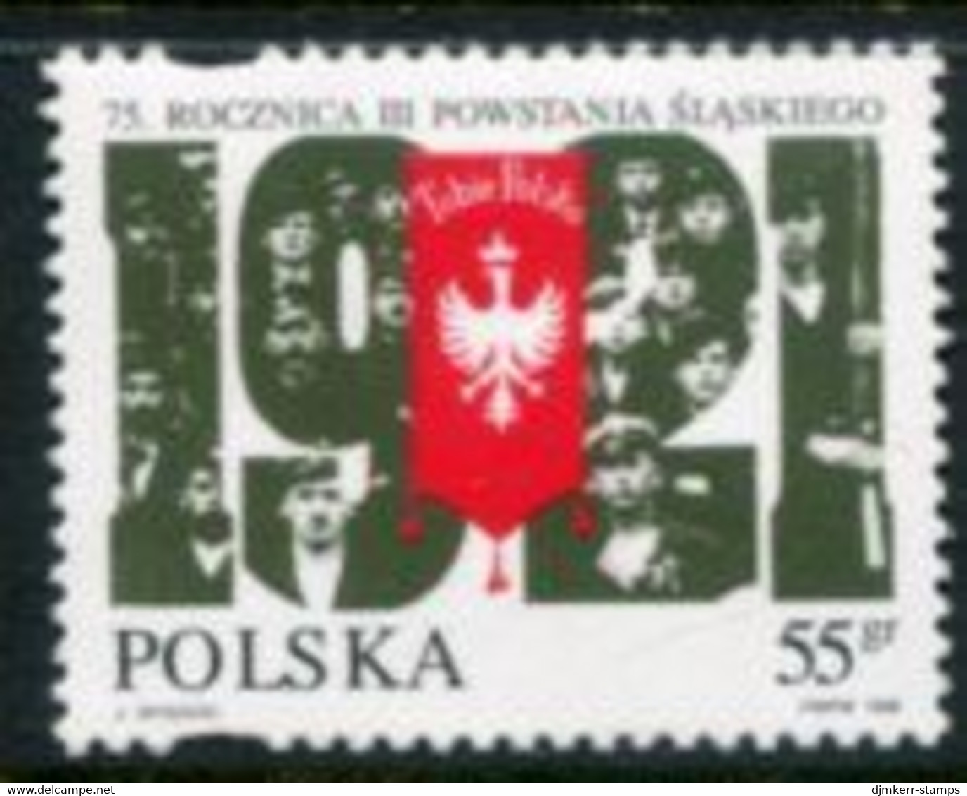 POLAND 1996 Silesian Rising MNH / **.  Michel 3586 - Unused Stamps