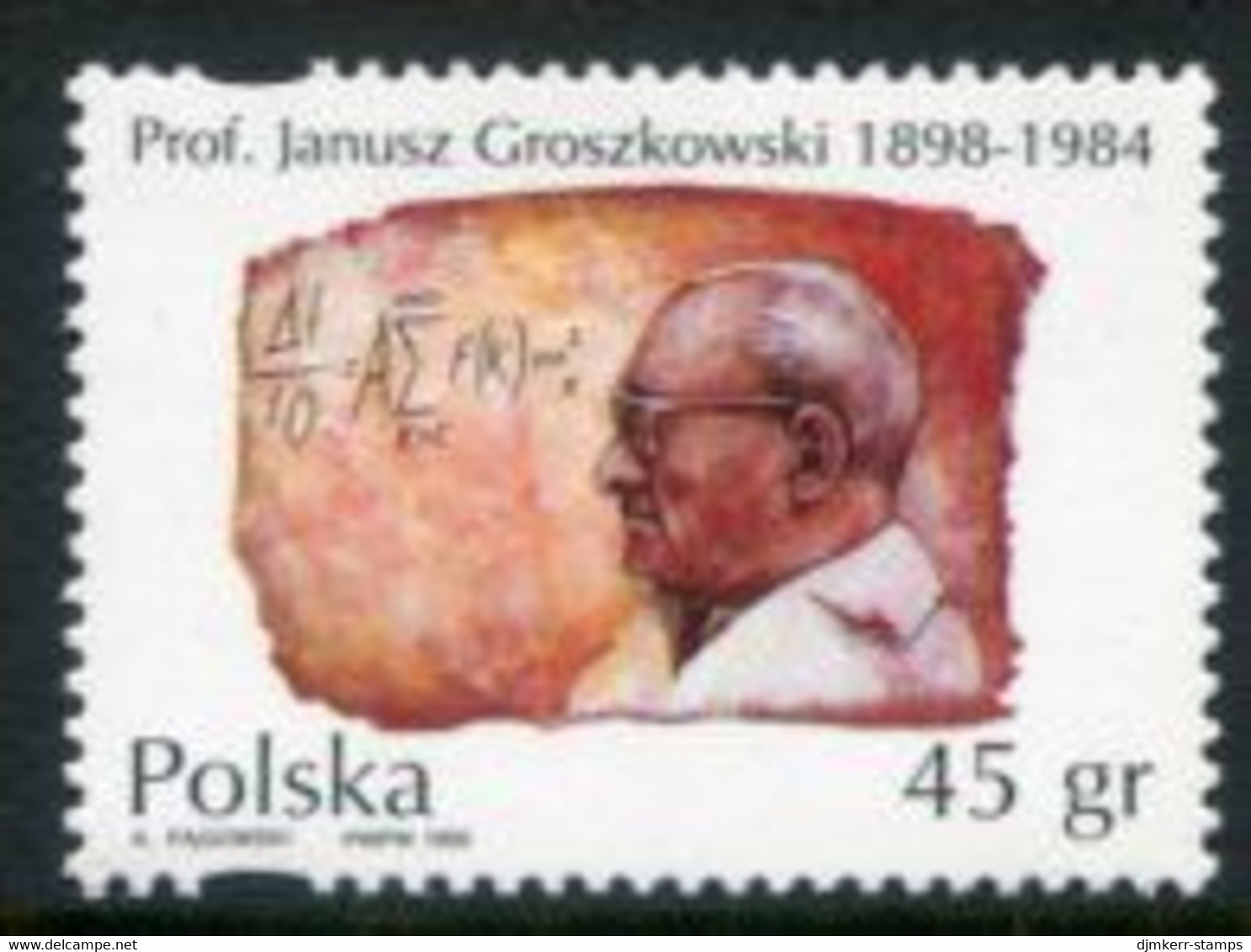 POLAND 1995 Groszkowski (physicist) MNH / **.  Michel 3564 - Nuevos