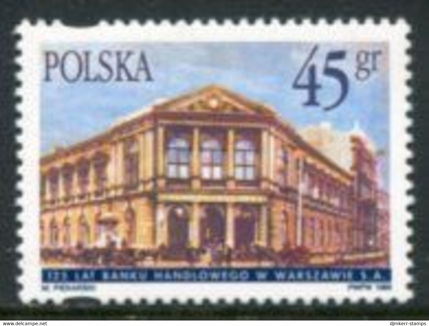 POLAND 1995 Warsaw Trade Bank  MNH / **.  Michel 3546 - Unused Stamps