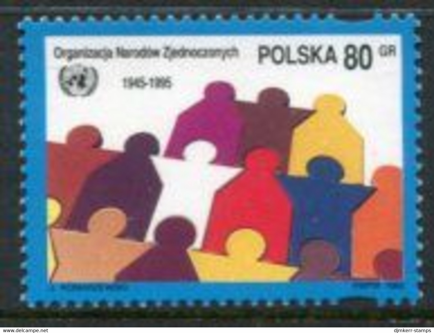 POLAND 1995 United Nations Anniversary  MNH / **.  Michel 3545 - Nuevos