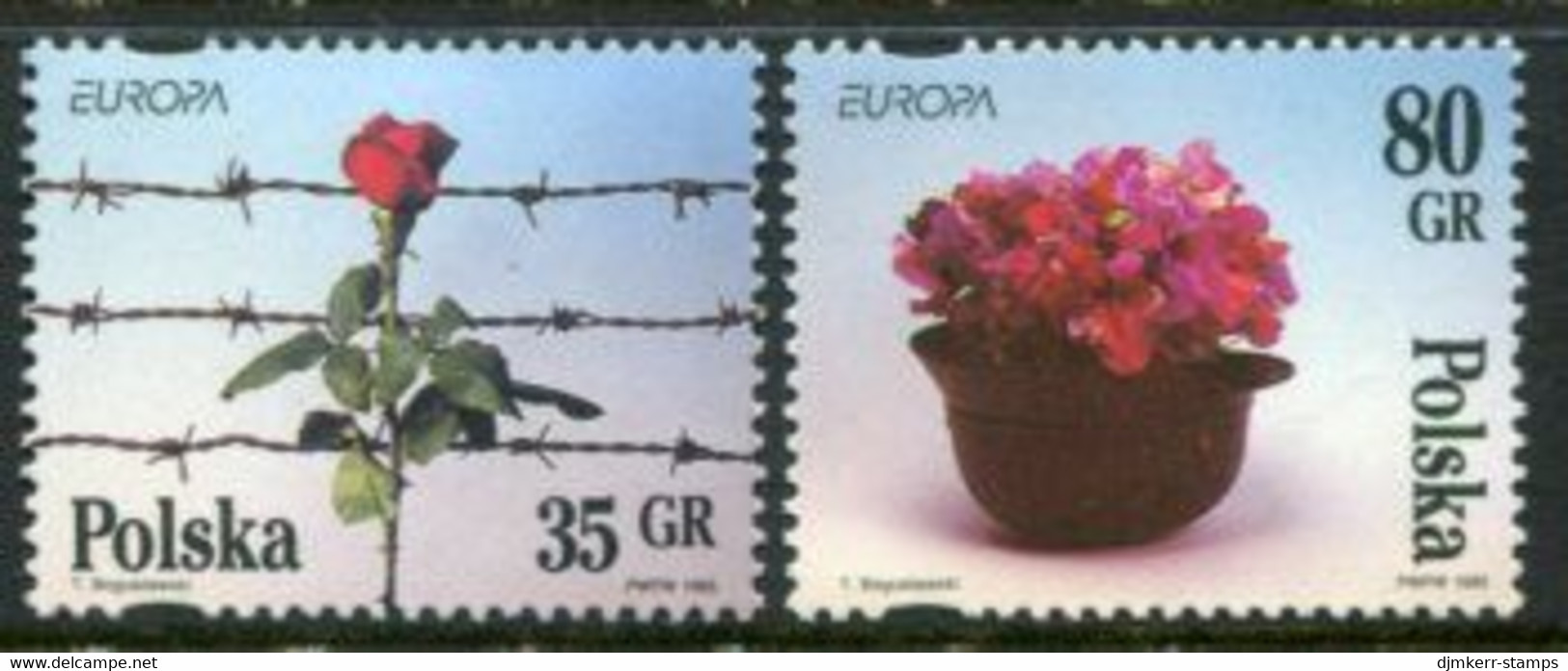 POLAND 1995 Europa: Peace And Freedom MNH / **.  Michel 3533-34 - Nuevos
