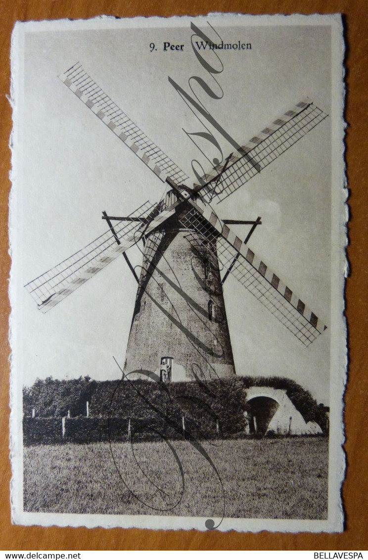 Peer Moulin. Molen Windmolen. N°9 - Peer