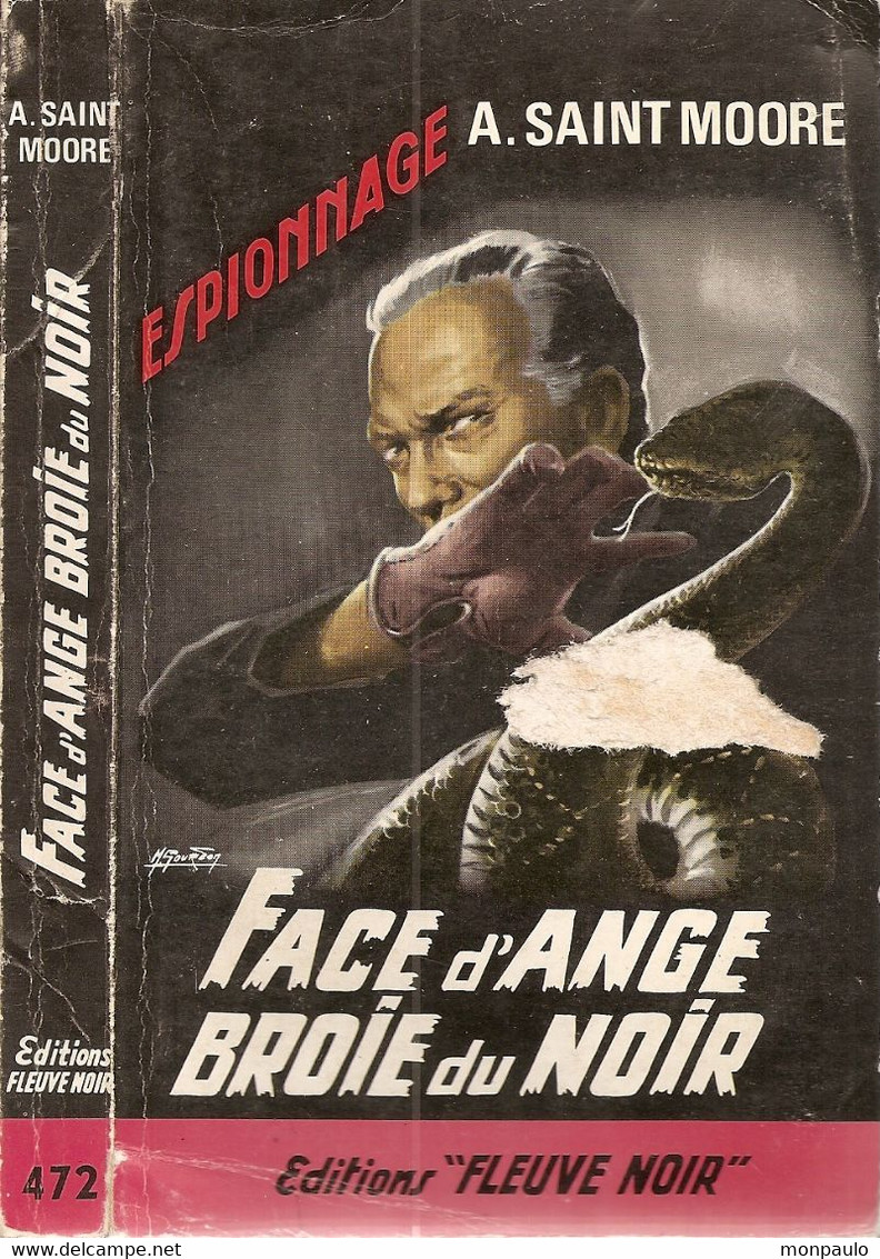 Romans. Espionnage. Face D'ange Broie Du Noir (Fleuve Noir) - Otros & Sin Clasificación