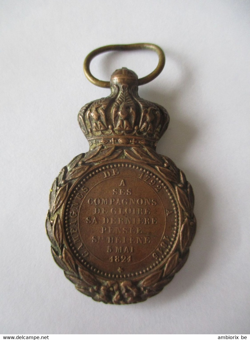 Médaille Du 5 Mai 1821 - A Ses Compagnons De Gloire ... - Napoleon 1er Empereur-  Campagne 1792-1815 - Ante 1871