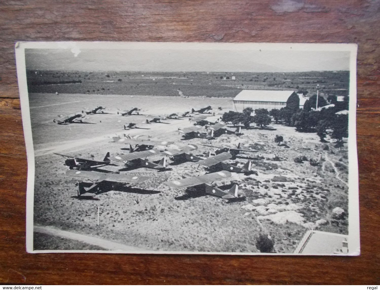 PHOTO FORMAT CPA DE LLABANERE Aérodrome Juin 1940 - Other & Unclassified