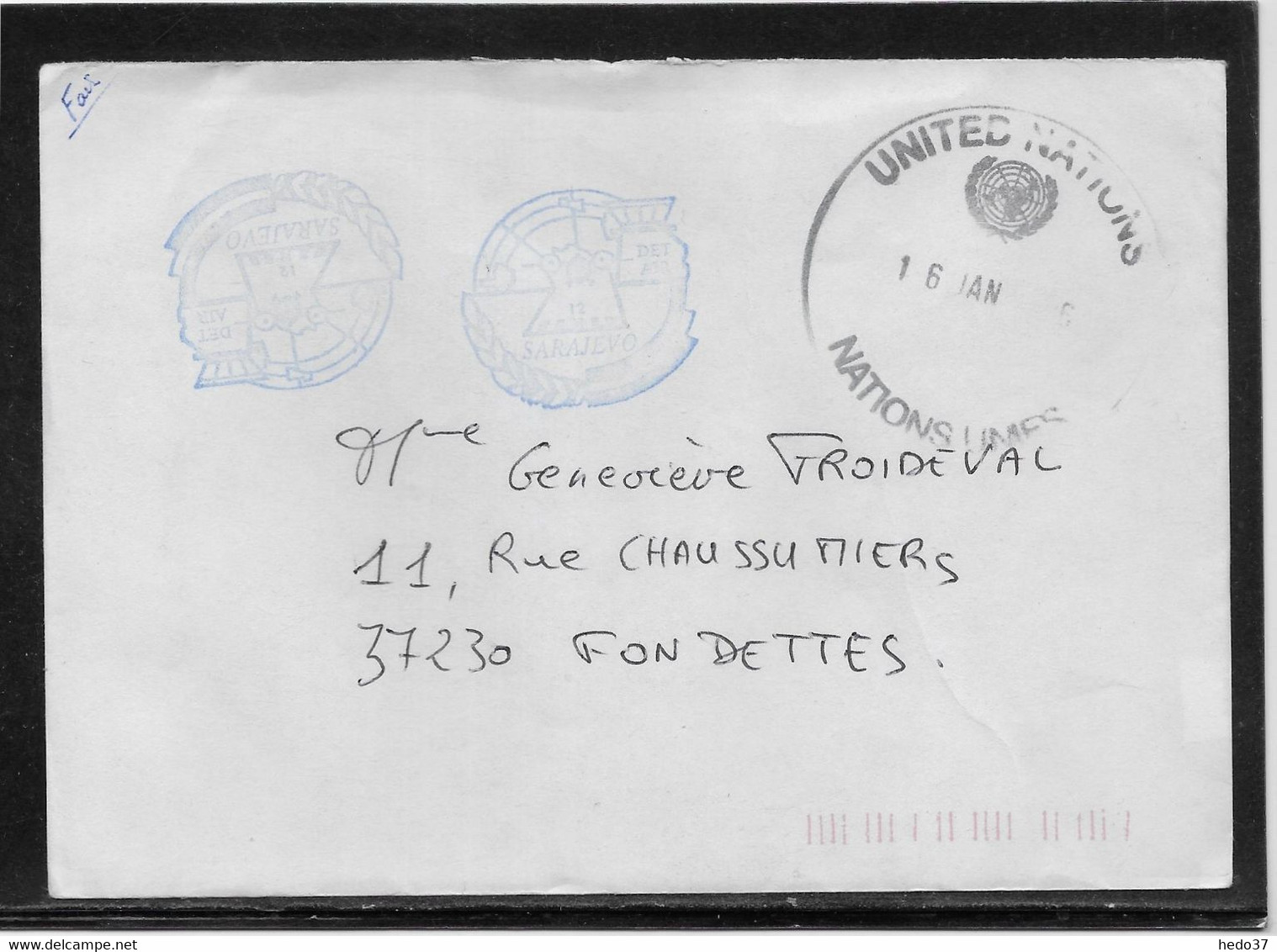 Yougoslavie - Lettre - Lettres & Documents
