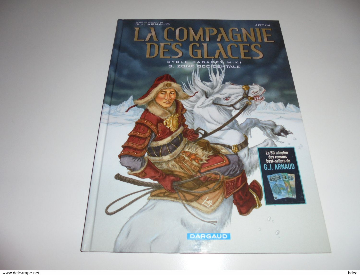 LOT EO LA COMPAGNIE DES GLACES TOMES 1/2/3/ CYCLE CABARET MIKI