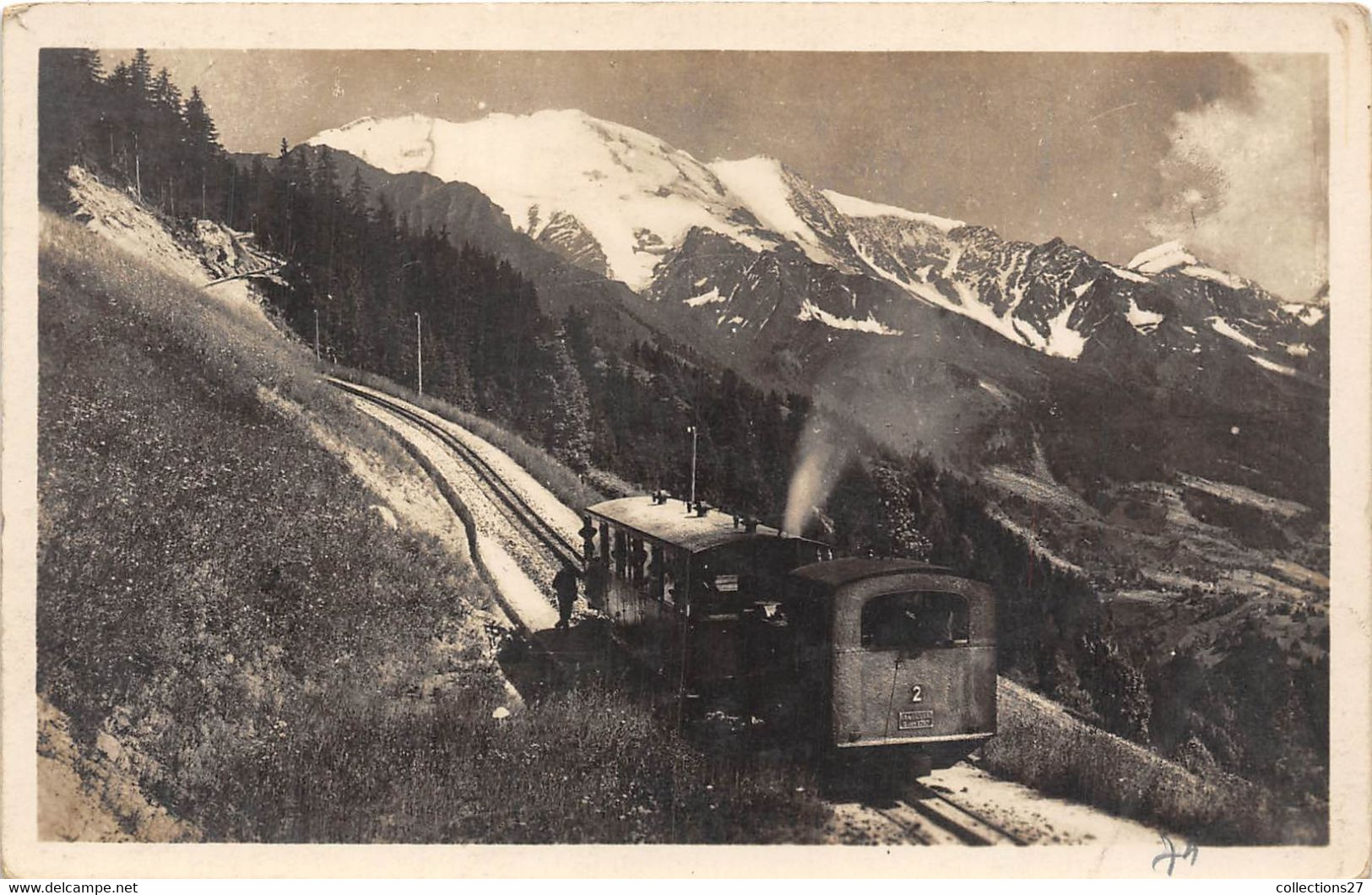 74-SAINT-GERVAIS-LES-BAINS- MAILLIERE D MONT-BLANC ET GLACIER DE MIAGE - Saint-Gervais-les-Bains