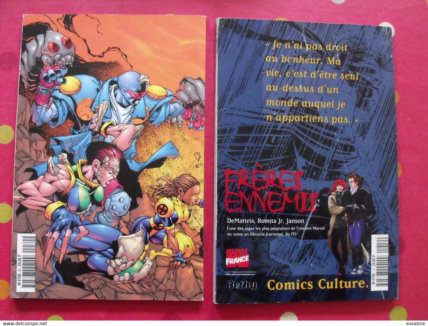 2 Mensuels X-Men N° 19 & 30. Marvel France 1998-1999 - Other & Unclassified