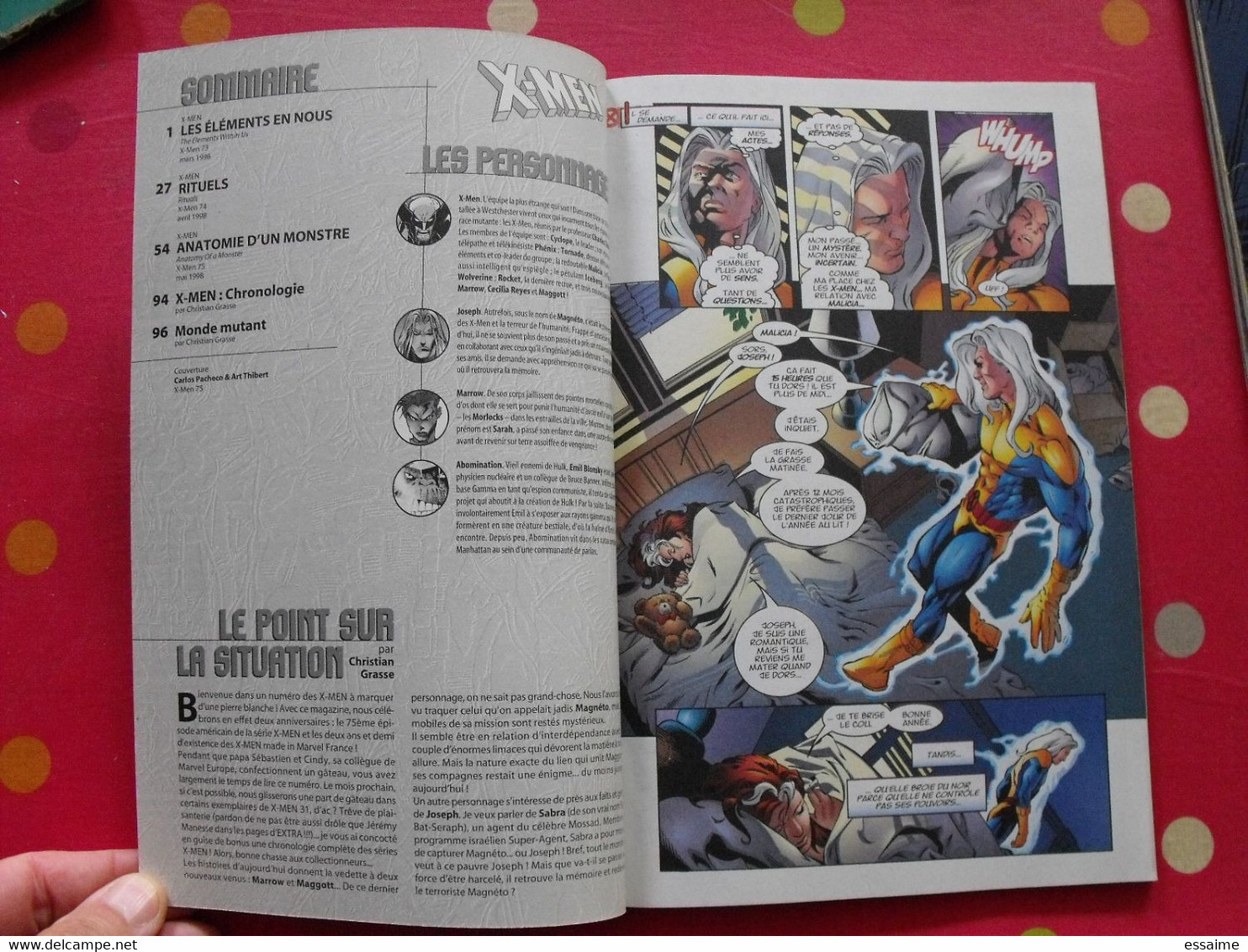 2 Mensuels X-Men N° 19 & 30. Marvel France 1998-1999 - Andere & Zonder Classificatie