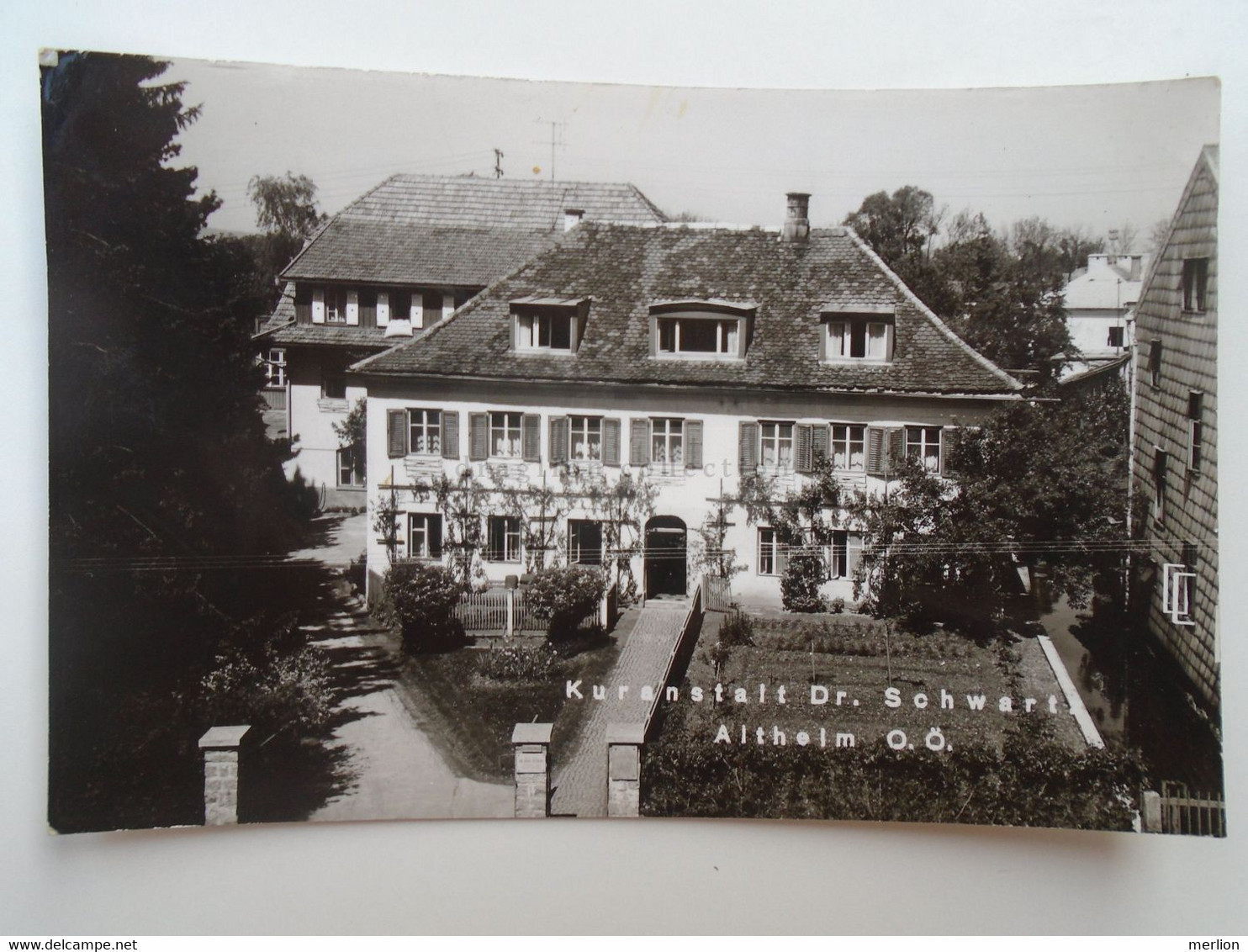 D182571      AK   Österreich -   Altheim, O.Ö. Sanatorium Dr. Schwartz - Altheim