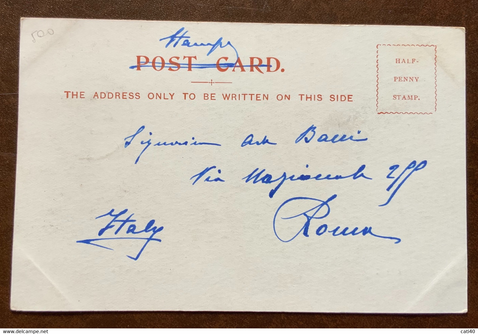 ISLE OF PORTLAND - POST CARD  PORTLAND BILL  - Annullo CASTLETOWN * PORTLAND * 23/7/1902  RR - Sandown