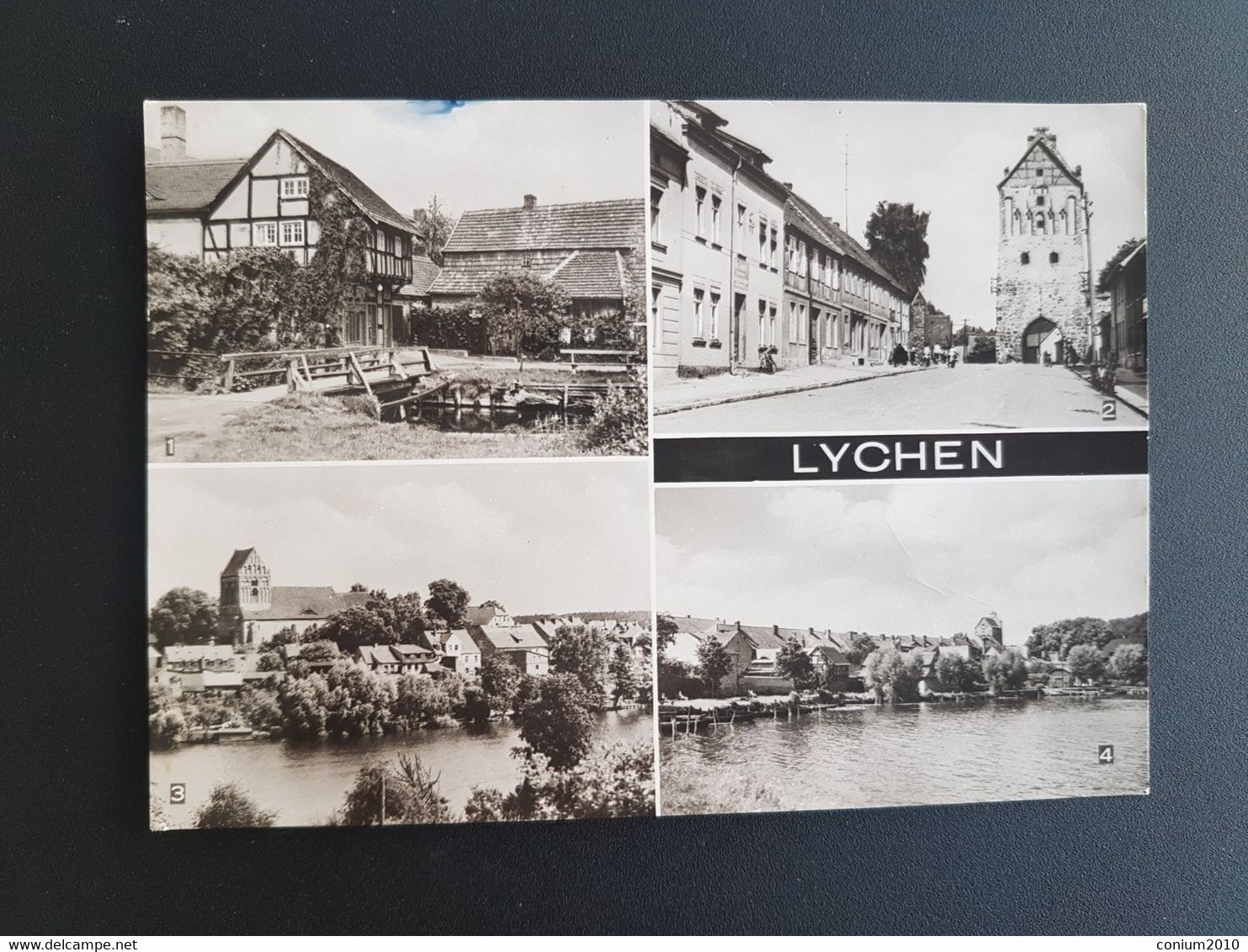 Lychen, Mehrbild  (gelaufen, 1978 DDR), #H44 - Lychen