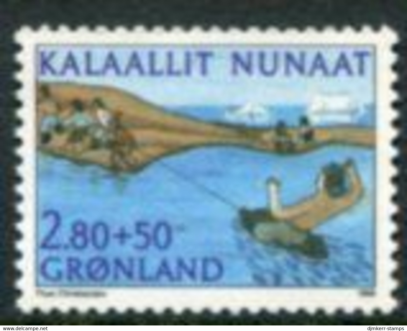 GREENLAND 1986 Sports Fund MNH / **.  Michel 164 - Ongebruikt