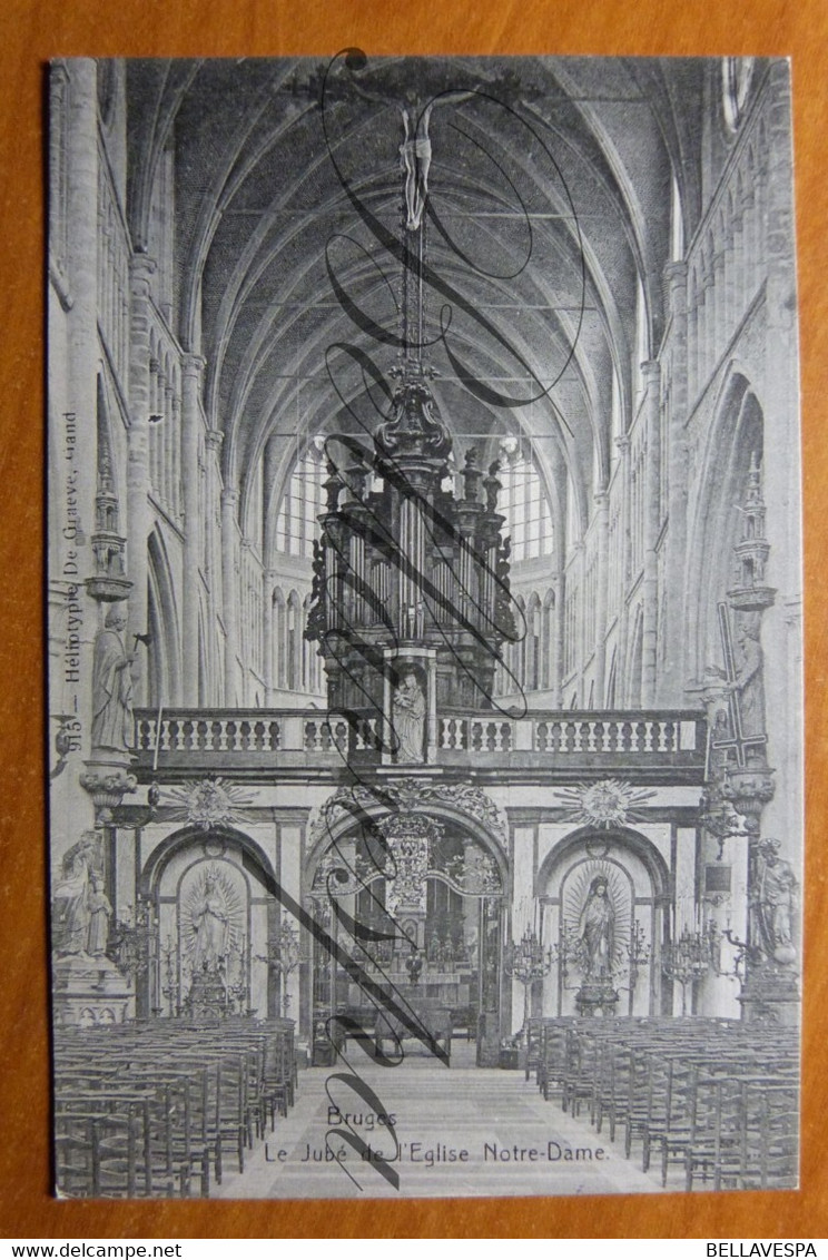 Organ Orgel-Orgue 3 X Cpa-Brugge & St Hubert - Musique Et Musiciens