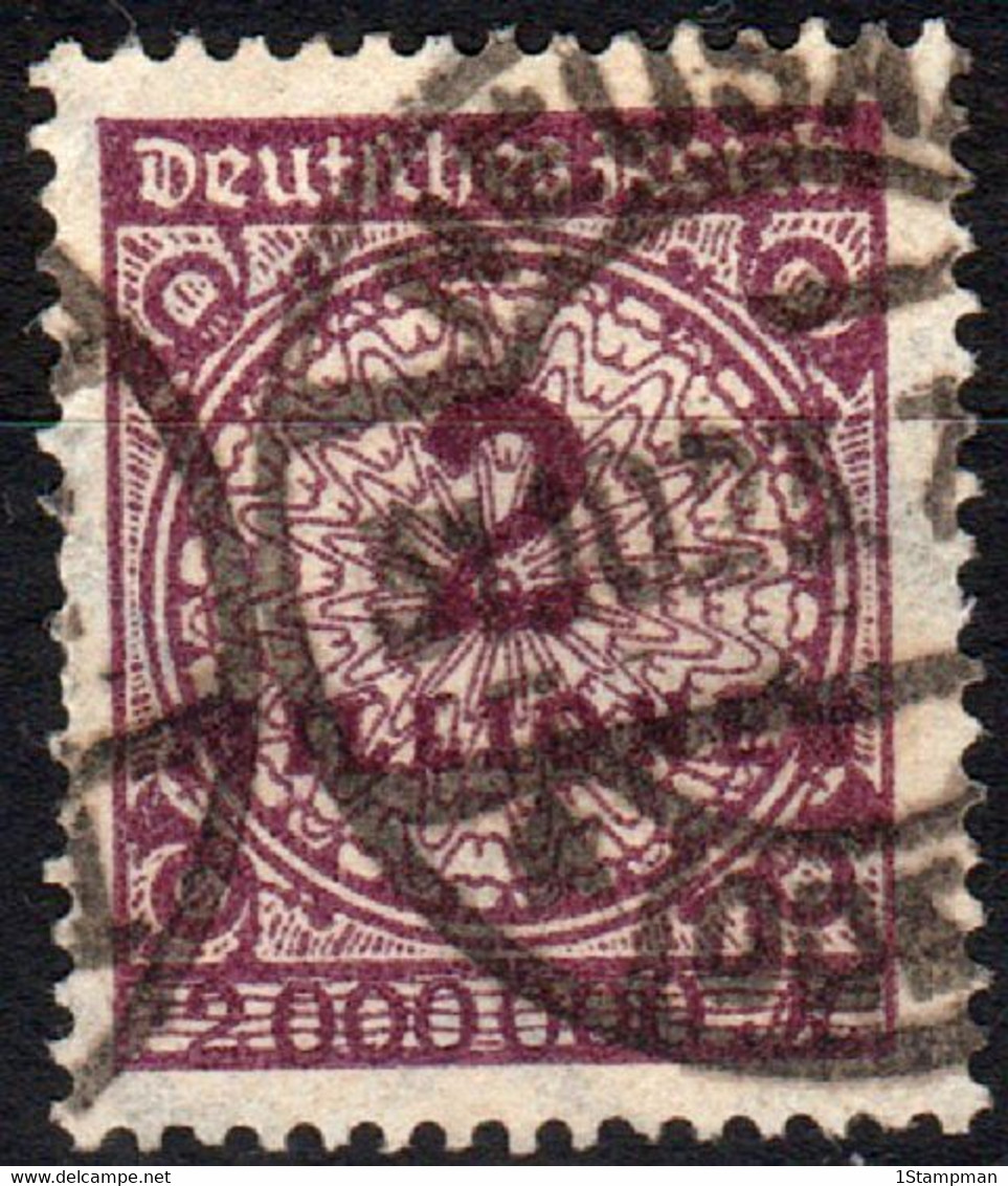 Mi: 315AW  Used; 1923 - Usados