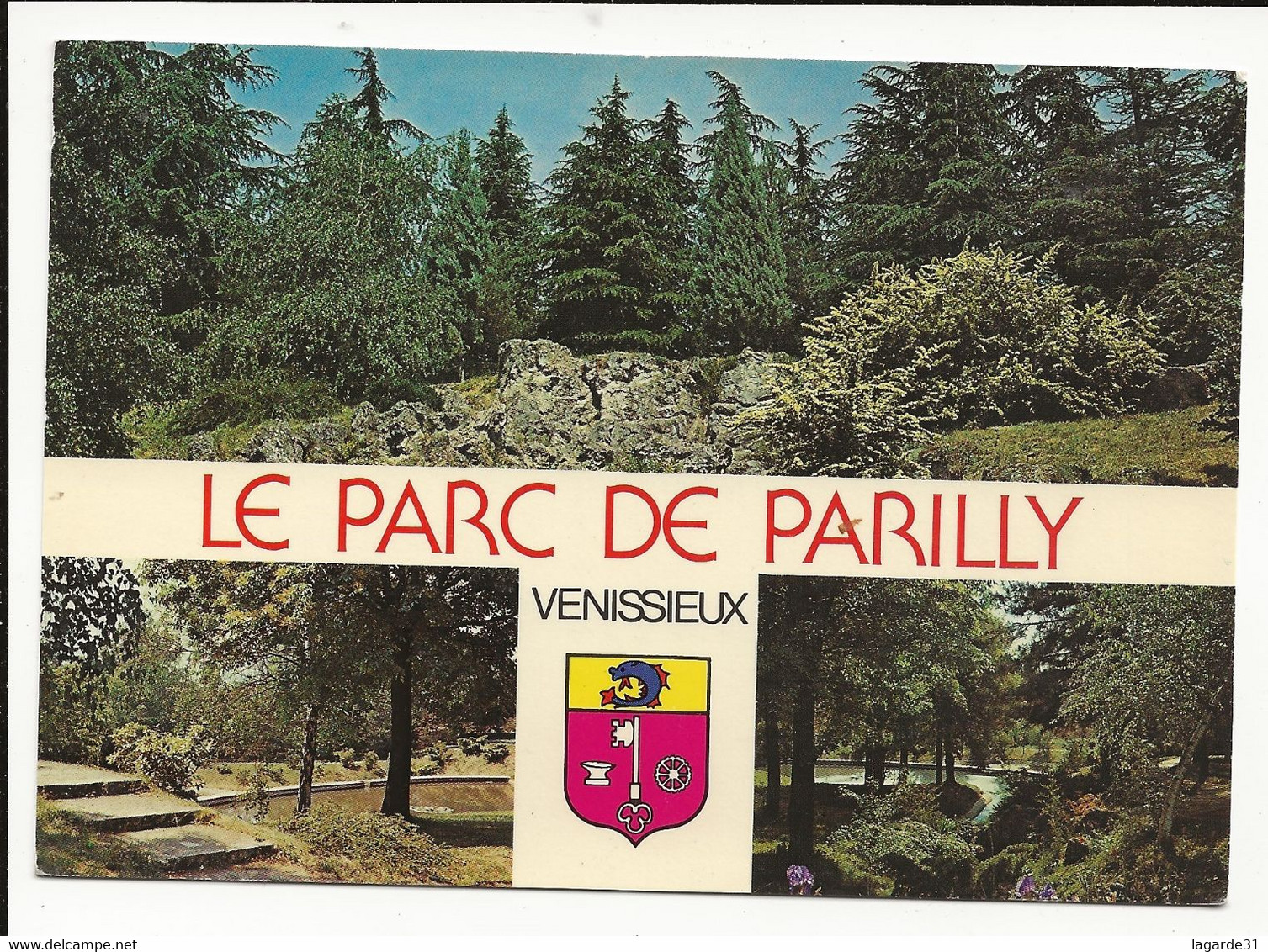 Venissieux Le Parc De Parilly Cpm Multi Vues - Vénissieux