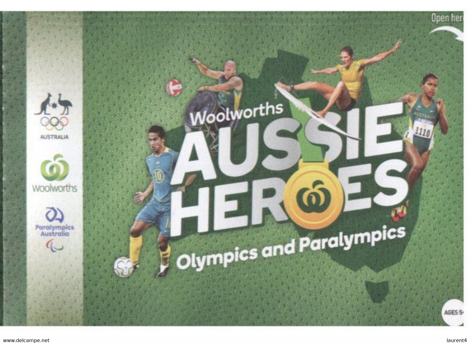 (VV 26 A) Australian Aussie Heroes - Olympic & Paralympic Games 2020 (part Of Collectable From Supermarket) Golf - Trading Cards