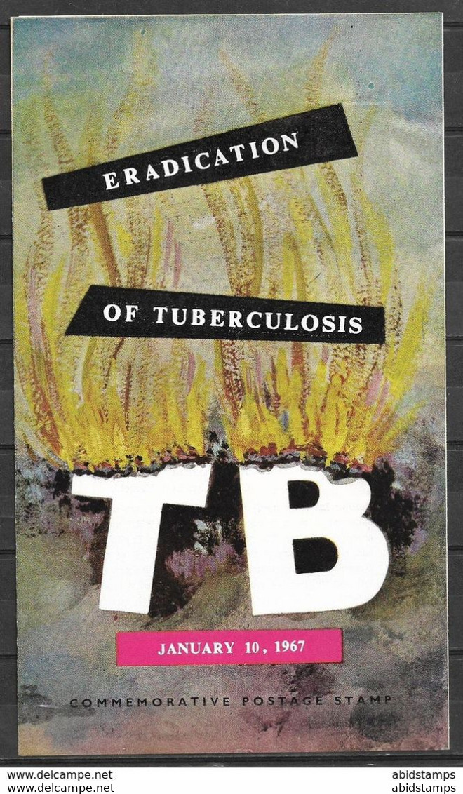 PAKISTAN 1967 BROCHURE WITH STAMP ERADICATION OF TUBERCULOSIS T B - Pakistan