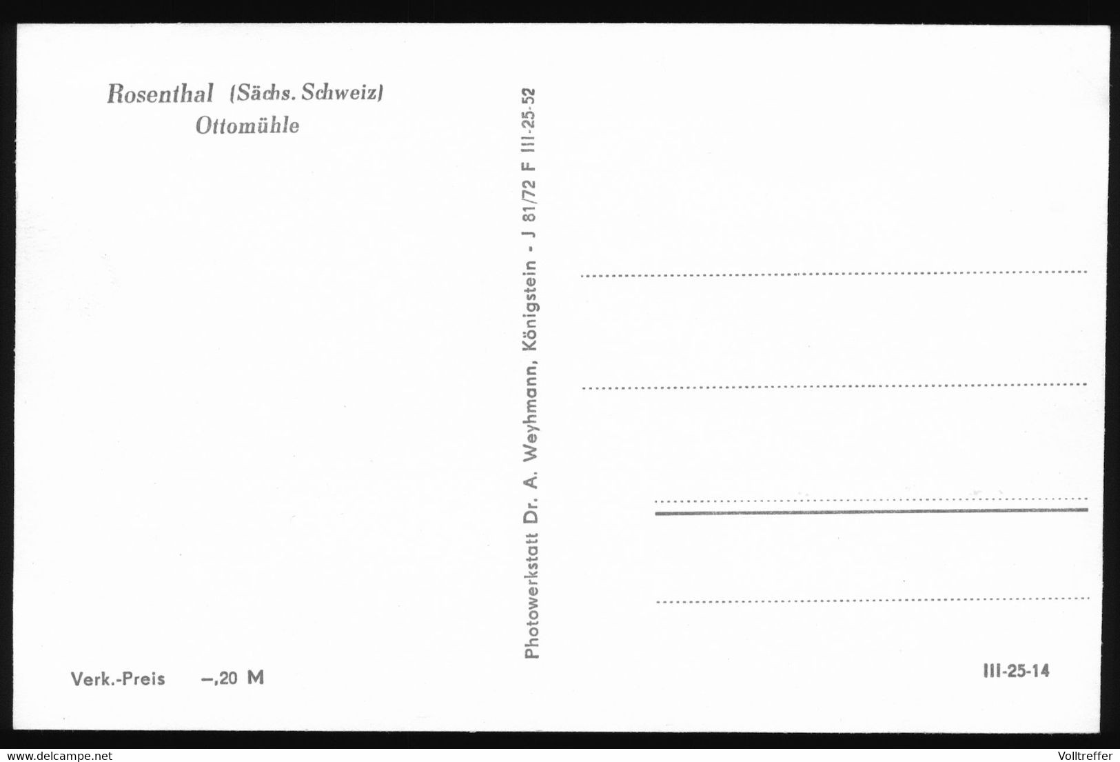 DDR Kleinformat AK Um 1960 Rosenthal Bielatal, Otto Mühle Ottomühle, Davor DDR Auto Oldtimer - Rosenthal-Bielatal