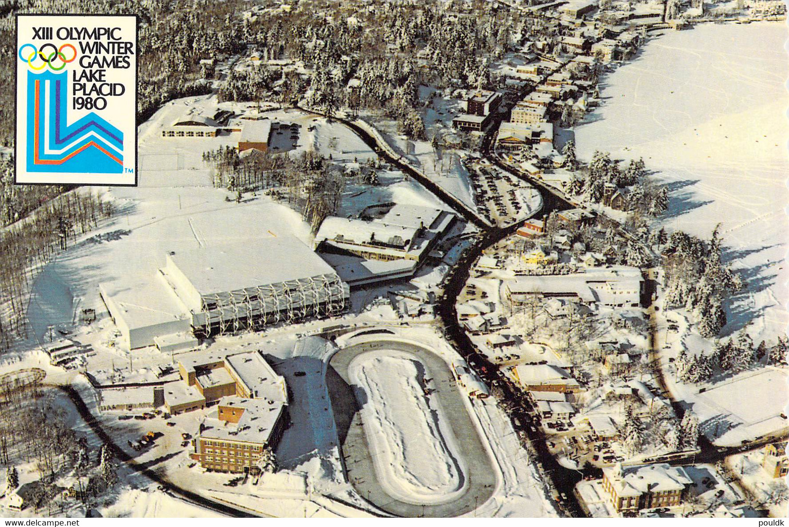 USA Postcard 1980 Lake Placid Olympic Games - Mint (G135-31) - Hiver 1980: Lake Placid