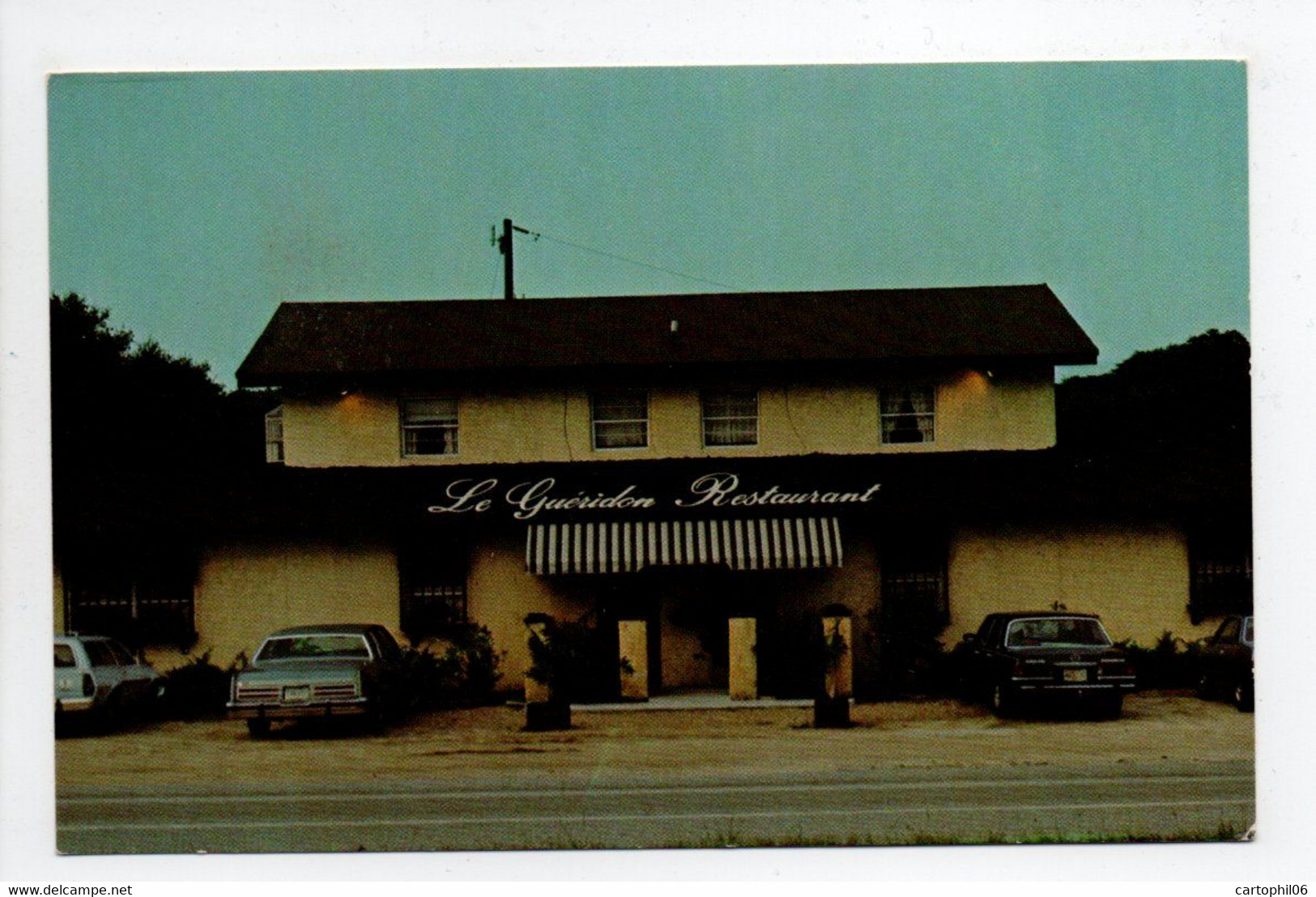 - CPSM ST. AUGUSTINE (USA / Florida) - Restaurant LE GUERIDON - - St Augustine