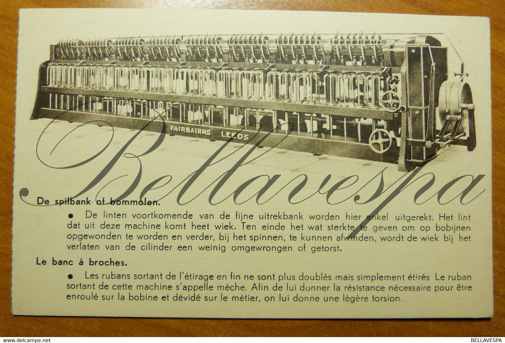 Cotton Silk Rope Machinery  Belgium Early 20 Ctr  Flanders Agriculture  Industrie. Fairnbairn Leeds Woodsley Textile - Industry