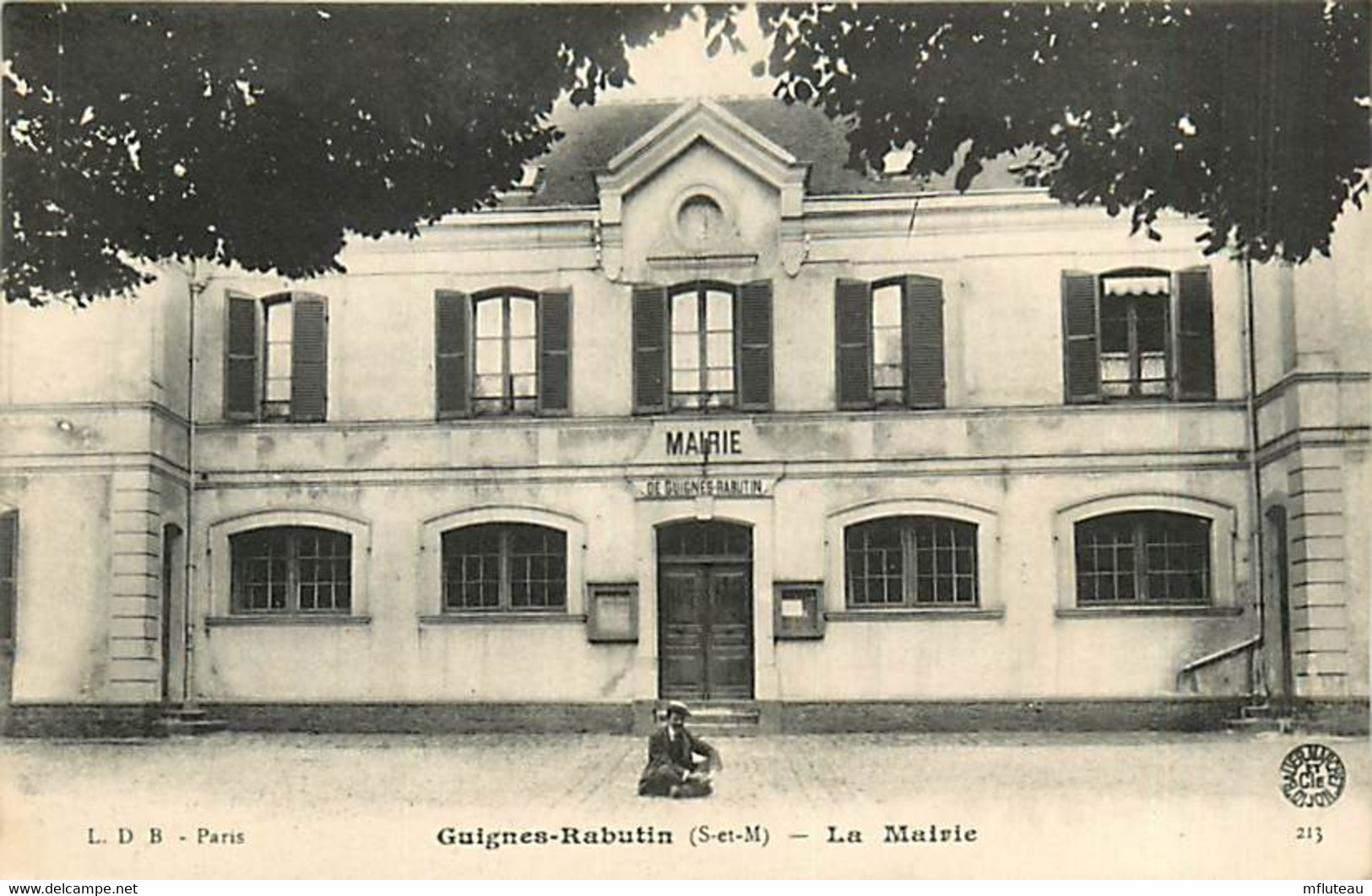 77* GUIGNES RABUTIN  La Mairie   RL07.1168 - Other & Unclassified