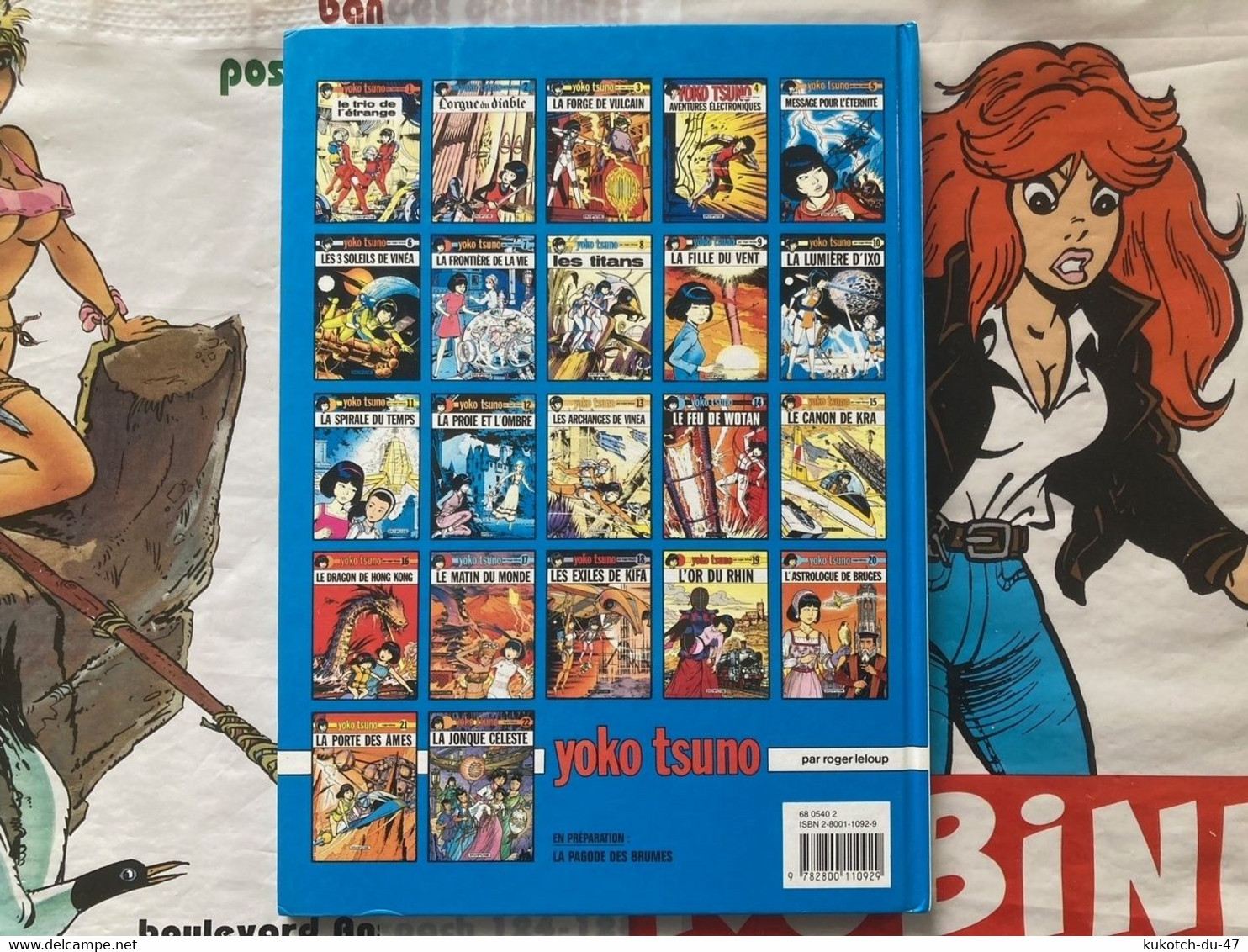 BD Yoko Tsuno - Le canon de Kra - Tome 15 (2001)