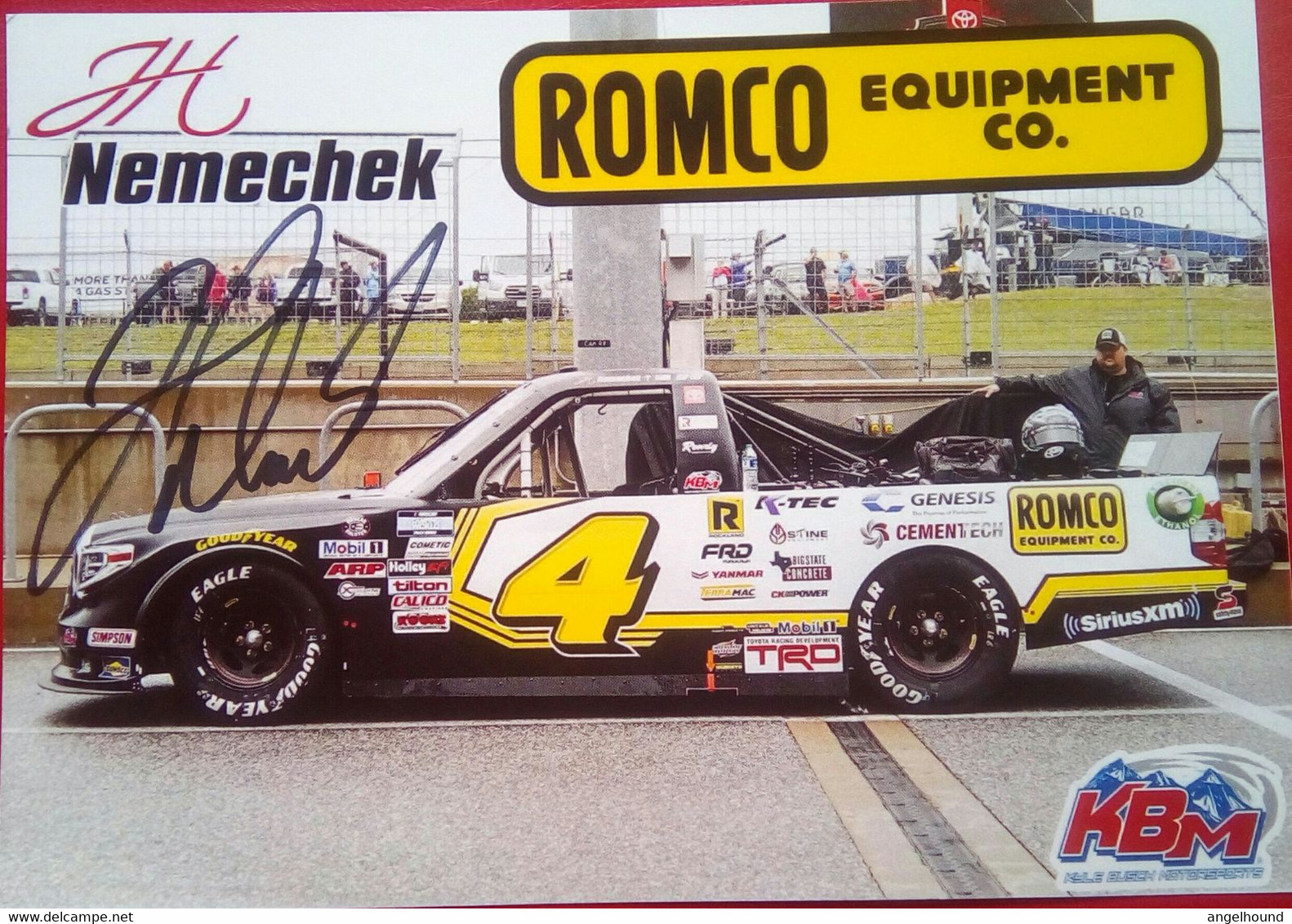 John Hunter Nemecheck  ( American Race Car Driver) - Autogramme