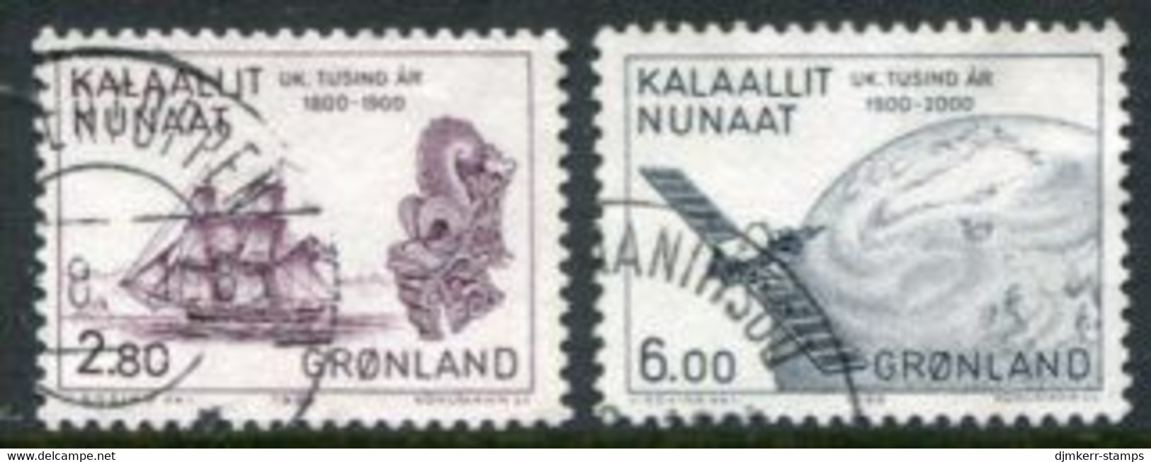 GREENLAND 1985 Millenary Of Settlement VI Used.   Michel 157-58 - Used Stamps