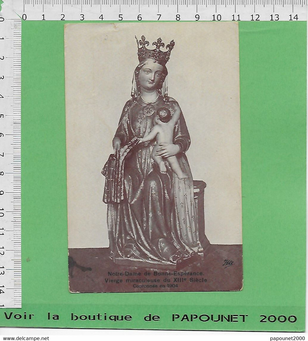 01819 + * Be.07 7120 09081 ESTINNES / Bonne-Espérence ; Notre Dame , Vierge Miraculeuse Du XIIIe Siécle , Couronnee En 1 - Estinnes