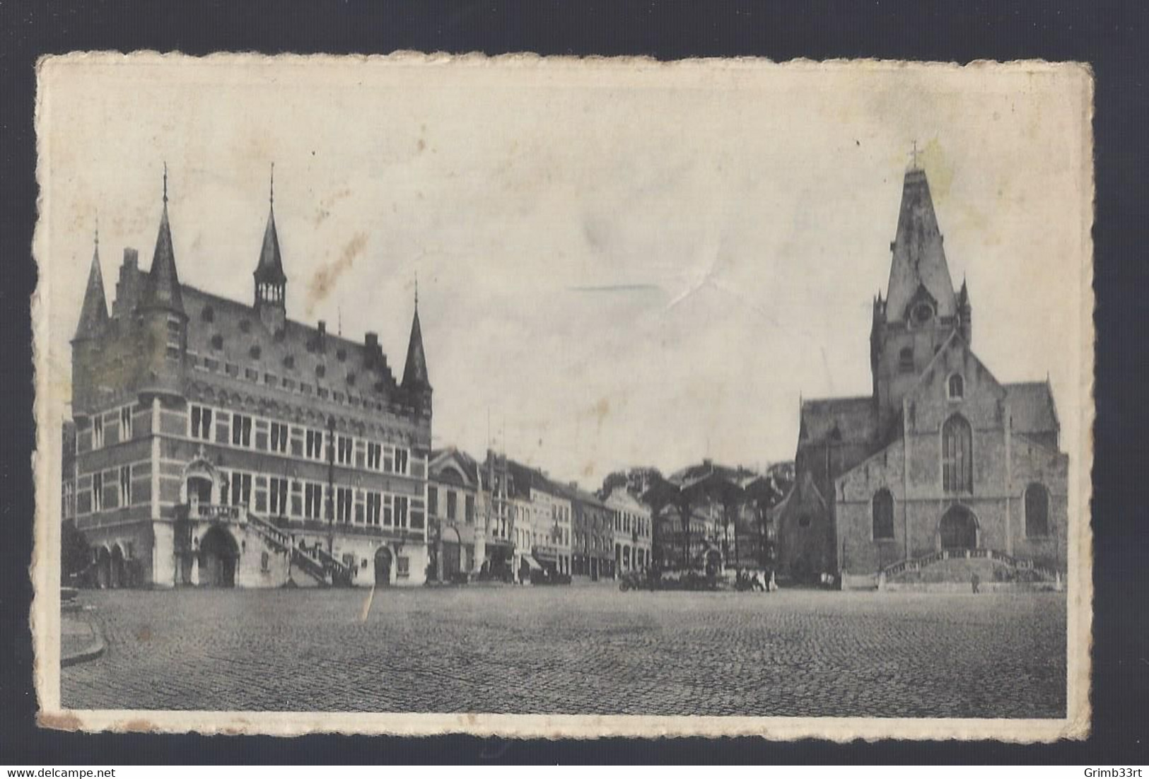 Geeraardsbergen - De Groote Markt - Postkaart - Geraardsbergen