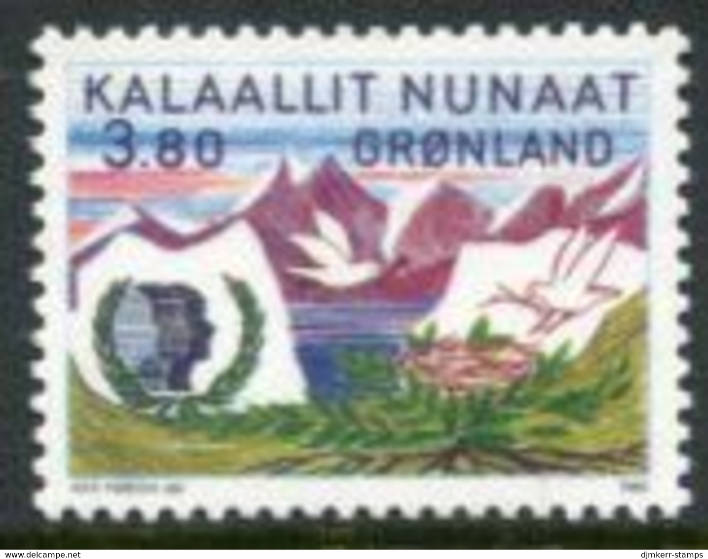 GREENLAND 1985 Youth Year MNH / **.  Michel 160 - Nuevos