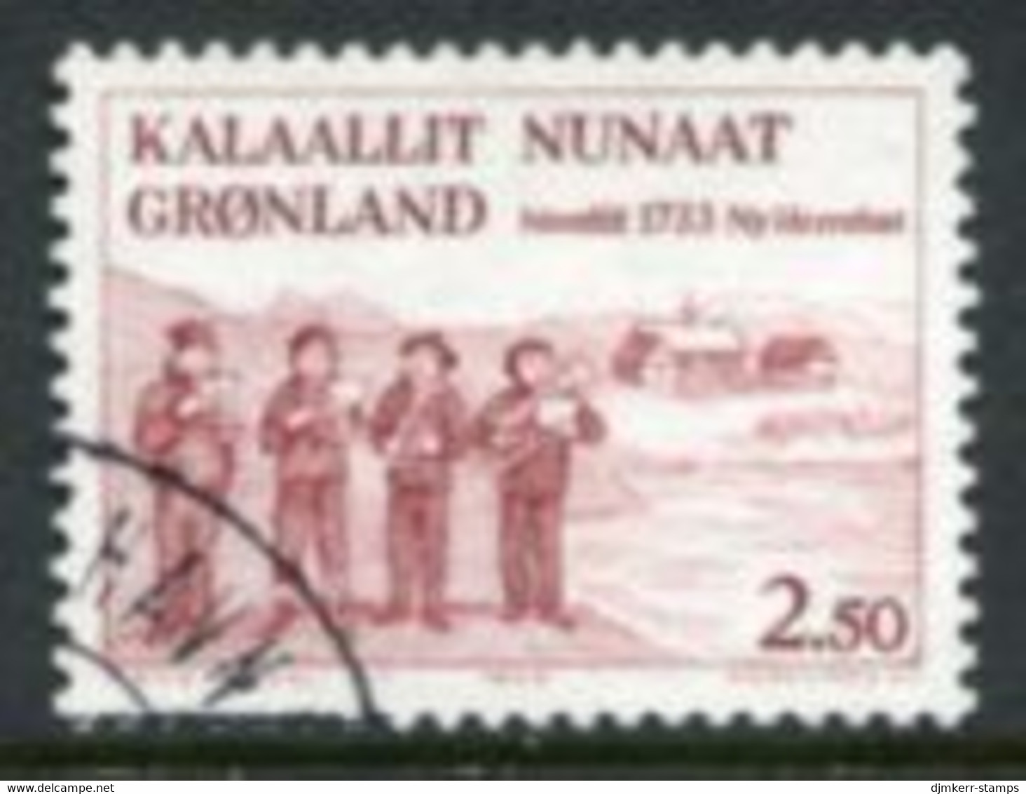 GREENLAND 1983 Arrival Of Herrnhut Missionaries Used.  Michel 146 - Gebruikt