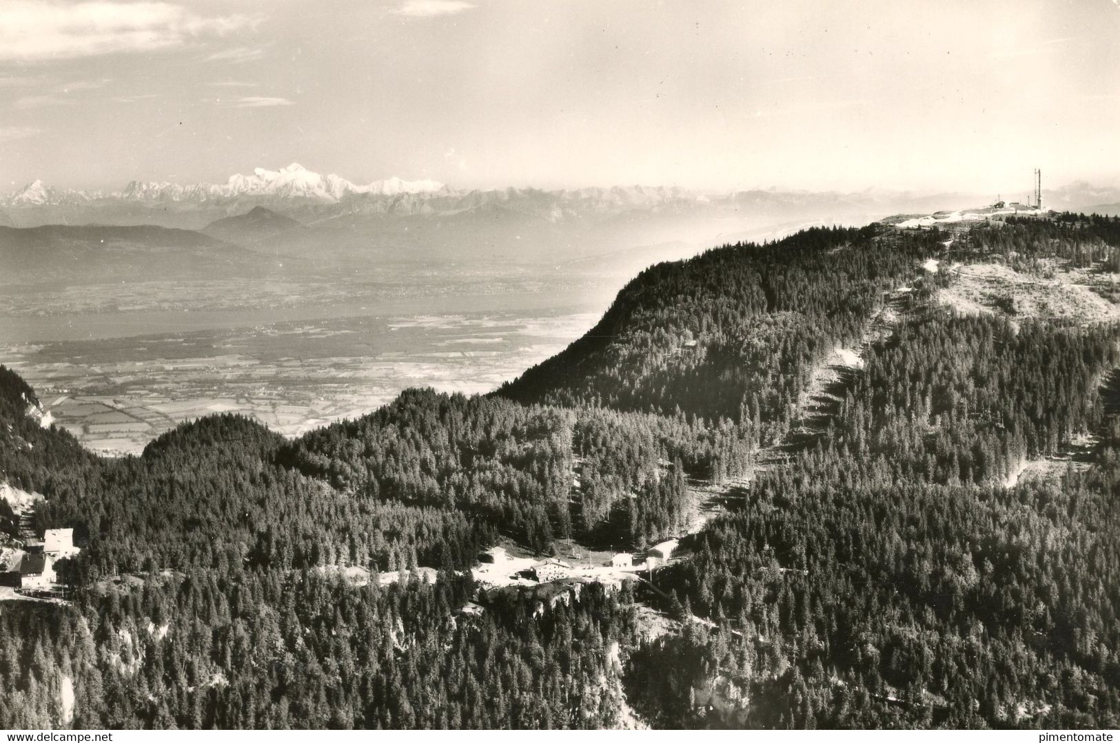 COL DE LA FAUCILLE VUE AERIENNE - Gex