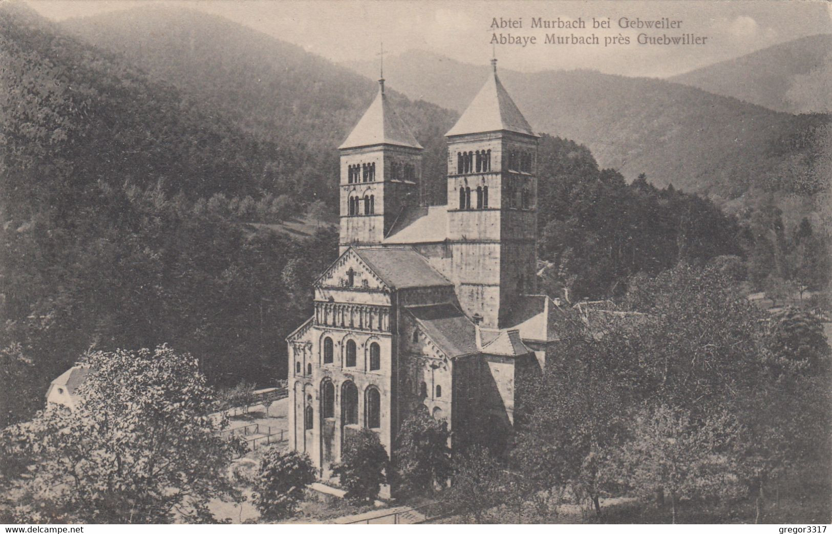 7881) Abtei MURBACH Bei GEBWEILER - Abbaye Murbach Pres GUEBWILLER - Very Old !! 1915 - Sonstige & Ohne Zuordnung