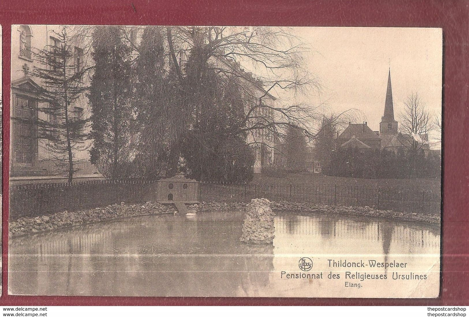 Good Postmark But Small Tear To Right Side Pensionnat Des Ursulines Thildonck - Haacht