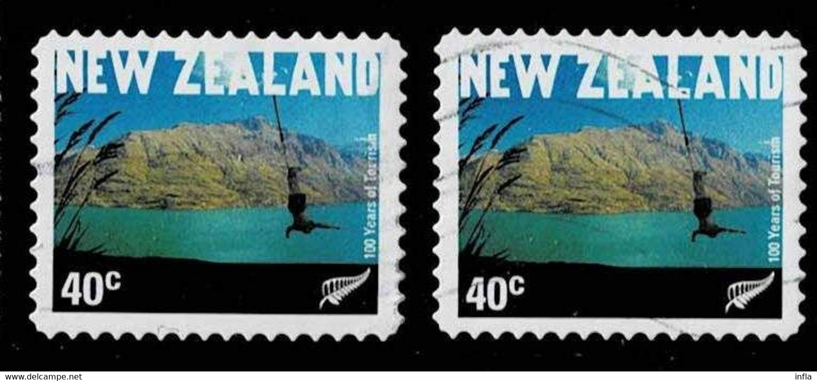 Neuseeland 2001,Michel# 1930BC O Bungy Jumping In Queenstown - Used Stamps