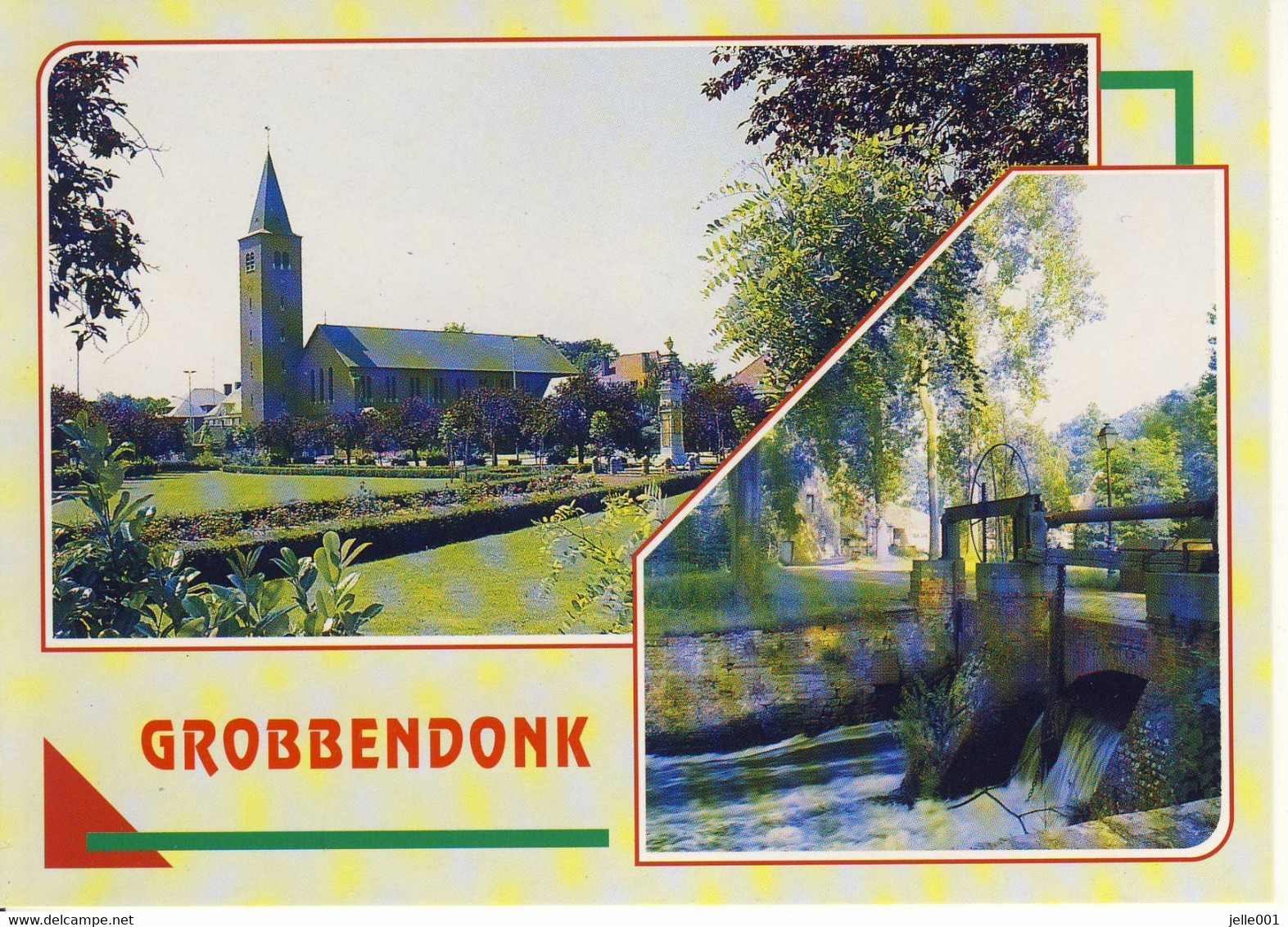 Grobbendonk Kerk St. Lambertus Watermolen AVM 1351 - Grobbendonk