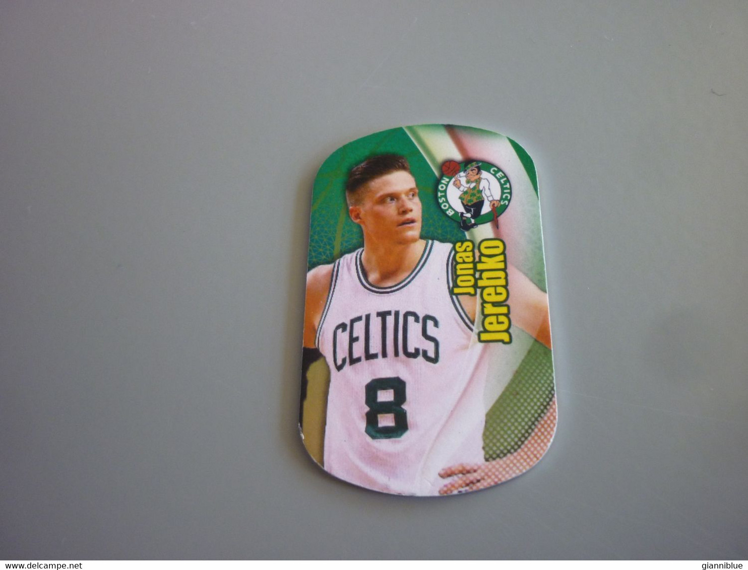 Jonas Jerebko Boston Celtics USA US American NBA Basketball Stars 2017 Greek Metal Card Tag #108 - 2000-Aujourd'hui