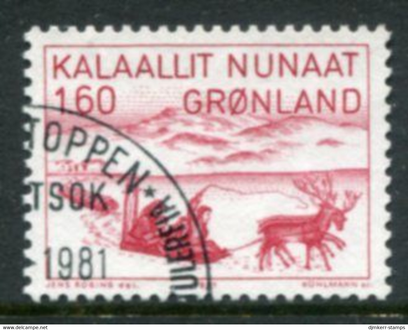GREENLAND 1981 Art: Jens Kreutzmann Used.  Michel  128 - Used Stamps
