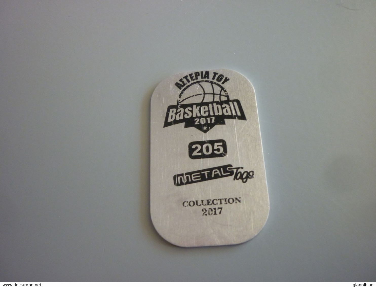 Memphis Grizzlies Team Badge Logo Sign USA US American NBA Basketball Stars 2017 Greek Metal Card Tag #205 - 2000-Heute