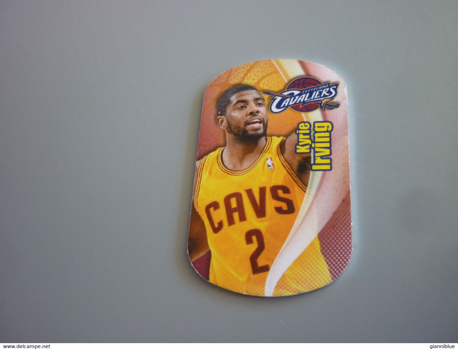 Kyrie Irving Cleveland Cavaliers USA US American NBA Basketball Stars 2017 Greek Metal Card Tag #99 - 2000-Aujourd'hui